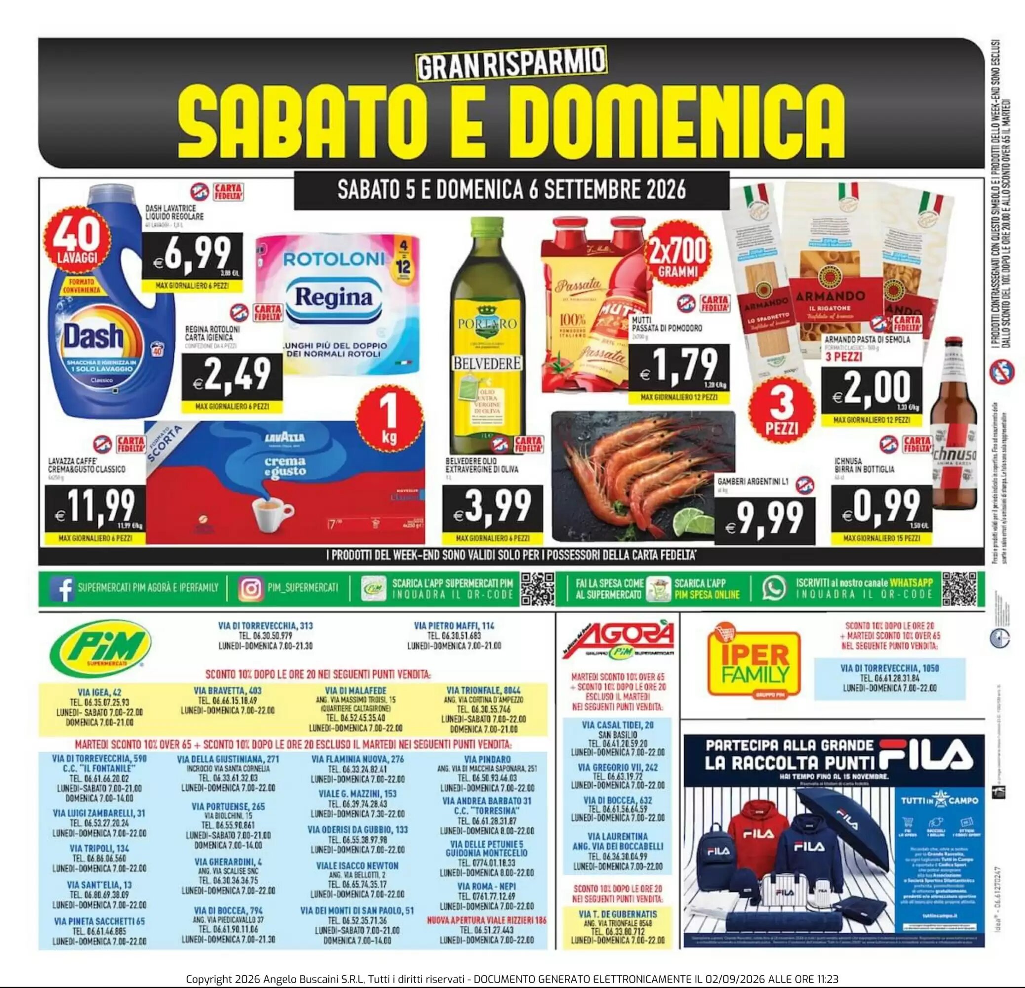 Volantino promozionale Supermercati Agorà  valide dal 02/09/2026 - Pagina 24.