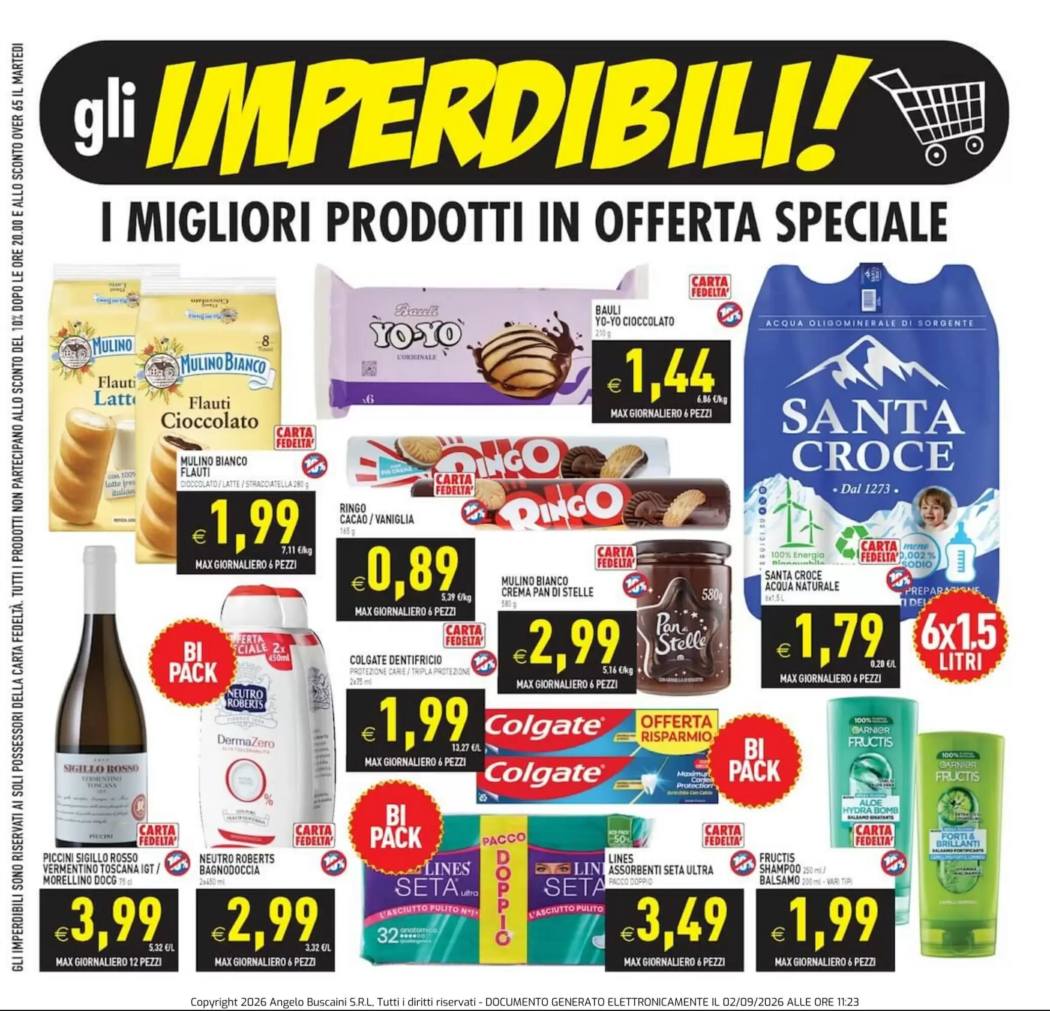Volantino promozionale Supermercati Agorà  valide dal 02/09/2026 - Pagina 3.