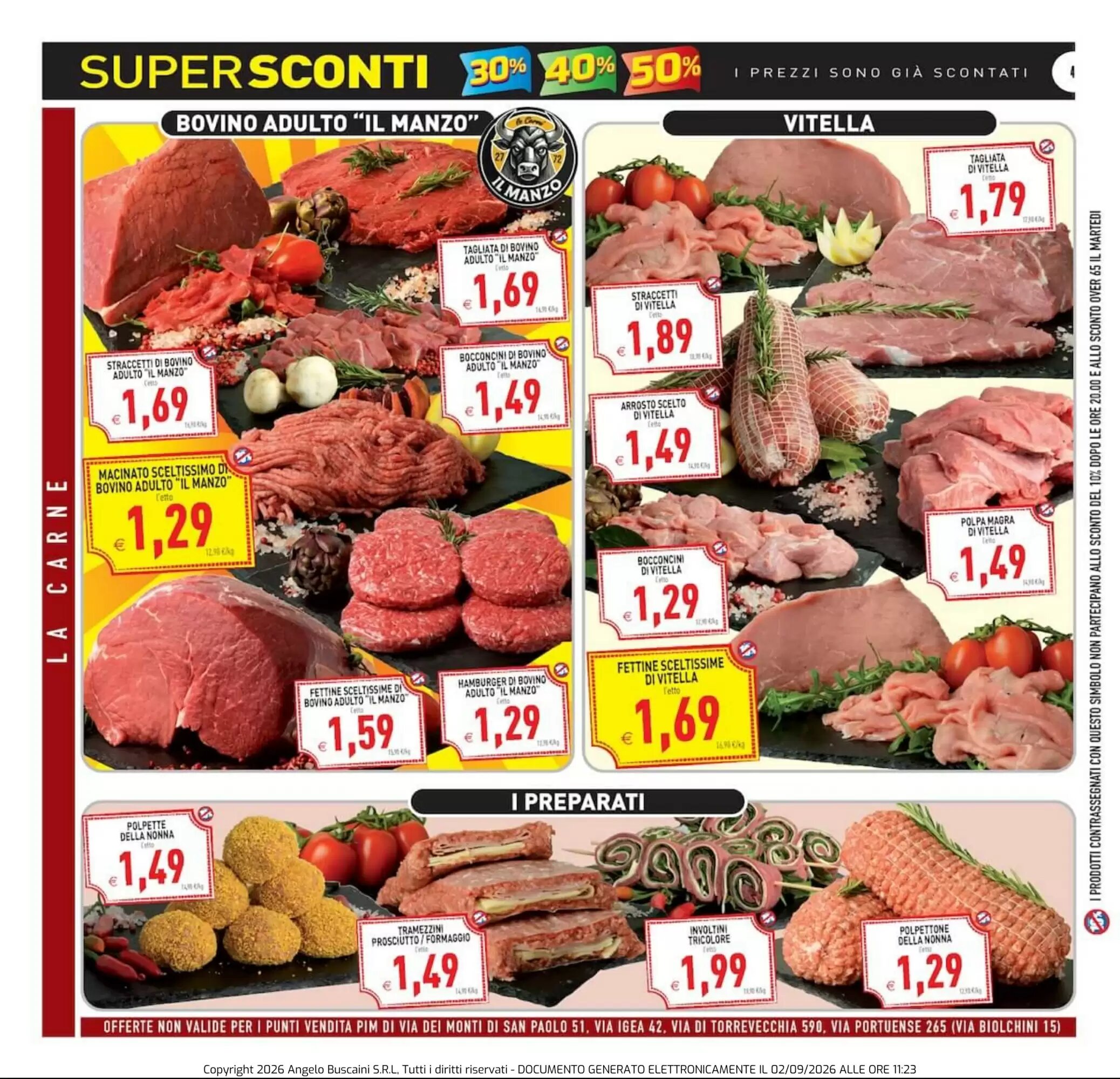 Volantino promozionale Supermercati Agorà  valide dal 02/09/2026 - Pagina 4.