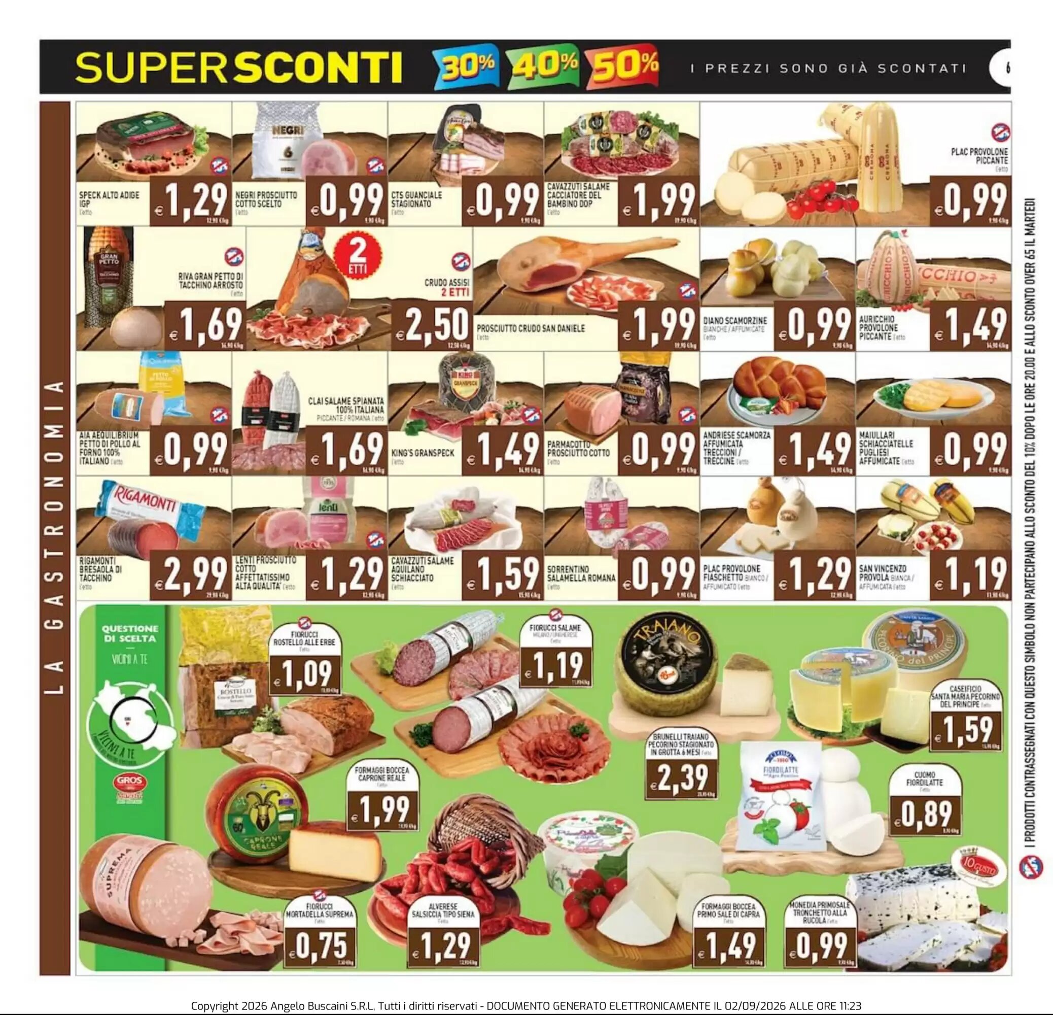Volantino promozionale Supermercati Agorà  valide dal 02/09/2026 - Pagina 6.