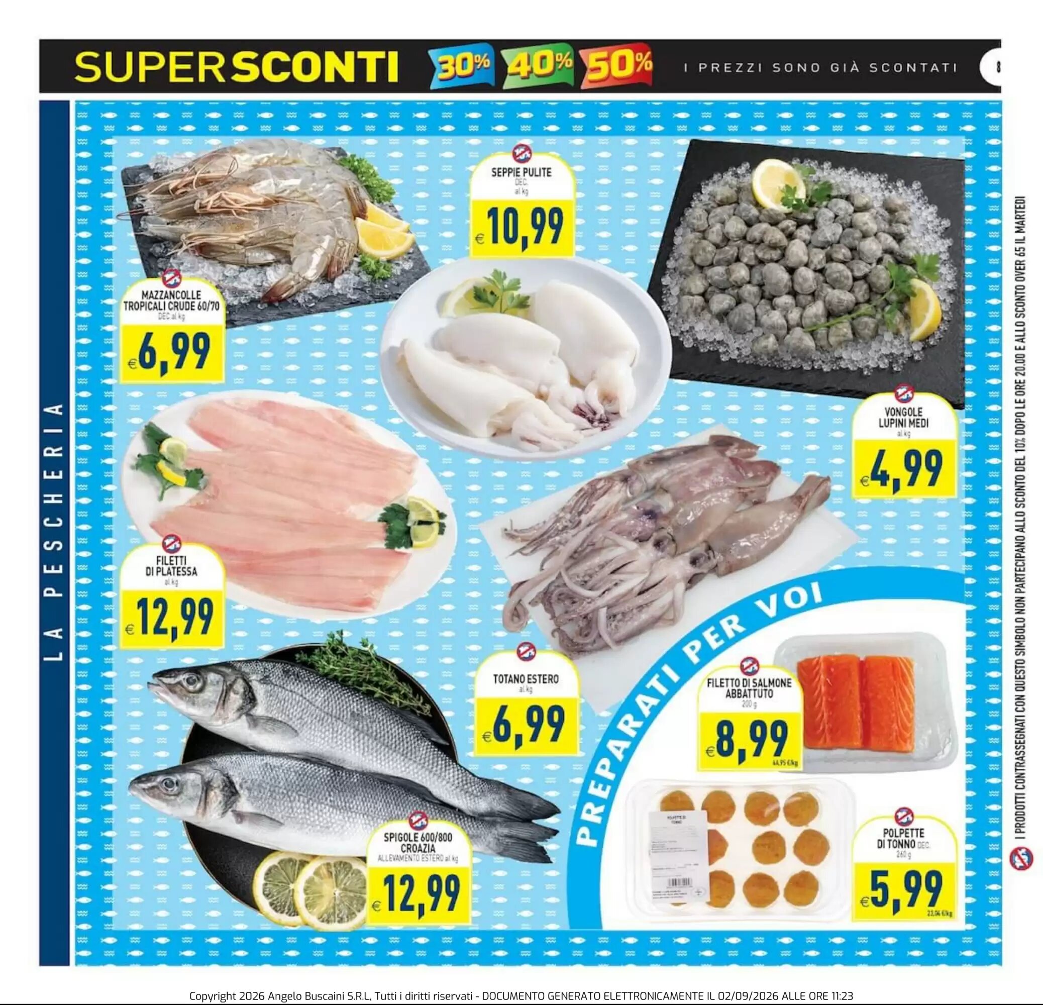 Volantino promozionale Supermercati Agorà  valide dal 02/09/2026 - Pagina 8.