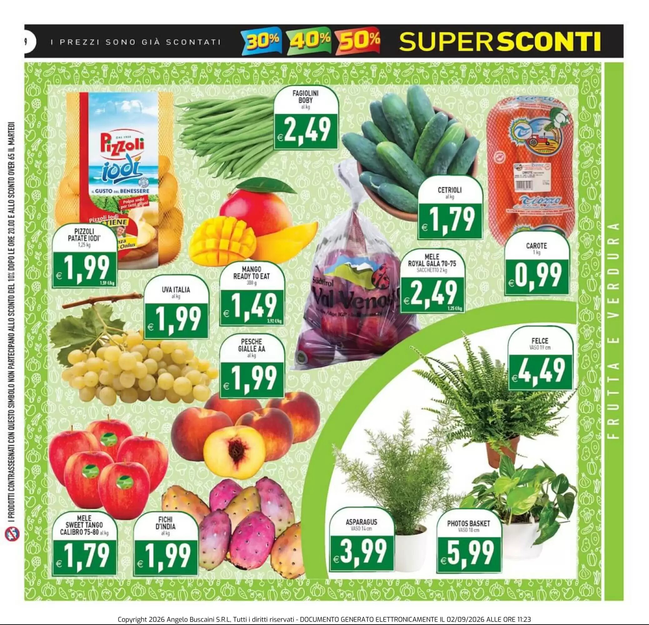 Volantino promozionale Supermercati Agorà  valide dal 02/09/2026 - Pagina 9.