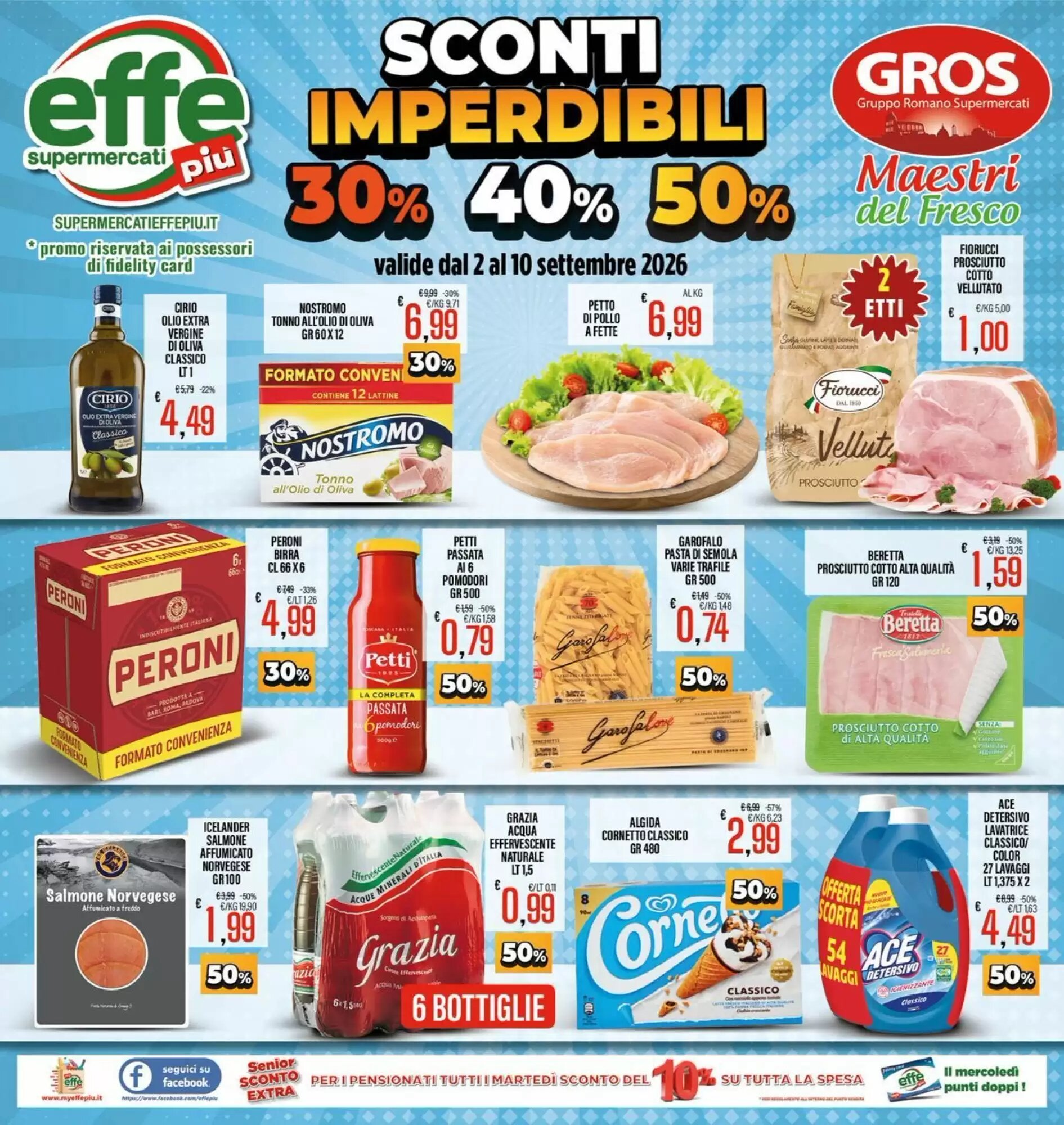 Volantino promozionale Supermercati EffePiù  valide dal 02/09/2026 - Pagina 1.