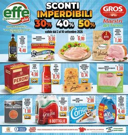 Volantino promozionale Supermercati EffePiù  valide dal 02/09/2026