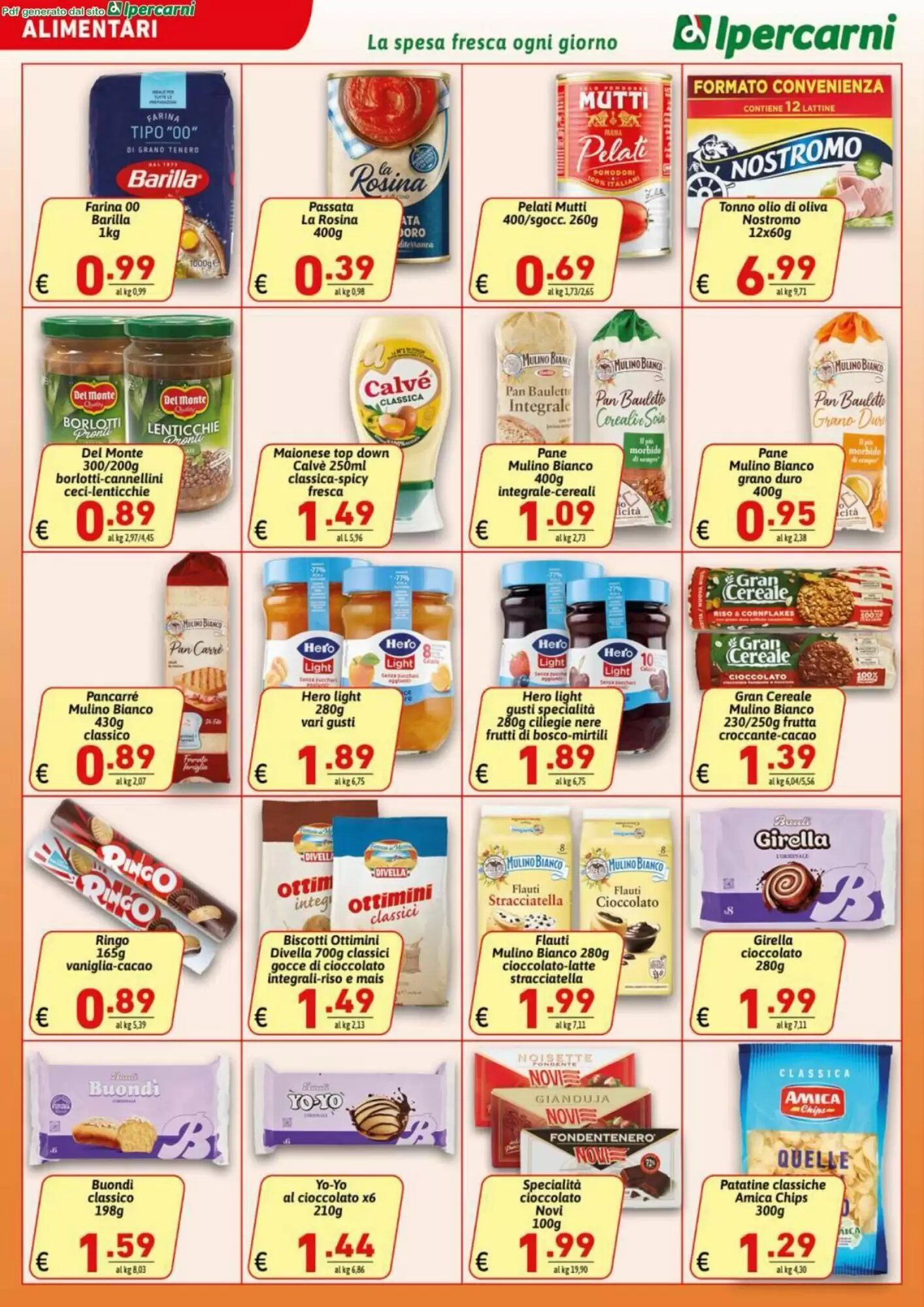 Volantino promozionale Ipercarni  valide dal 02/09/2026 - Pagina 12.