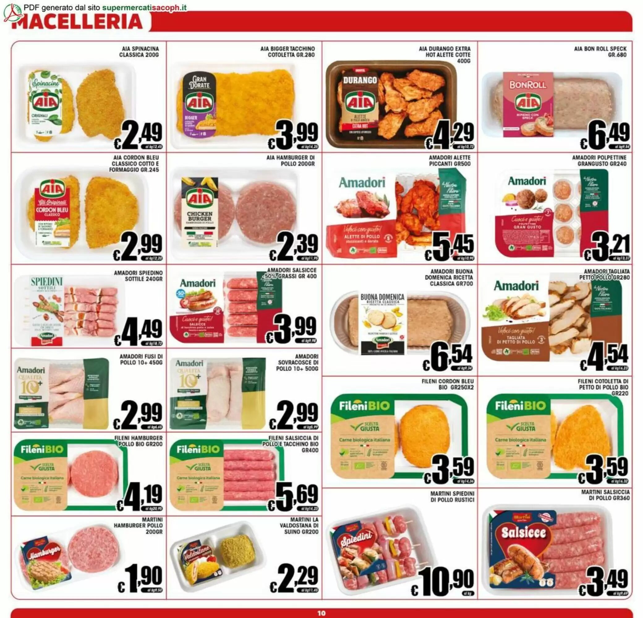 Volantino promozionale Sacoph  valide dal 02/09/2026 - Pagina 10.