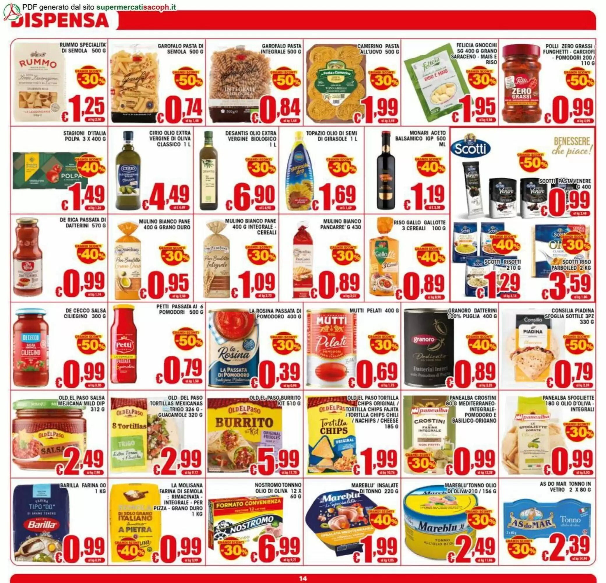Volantino promozionale Sacoph  valide dal 02/09/2026 - Pagina 14.