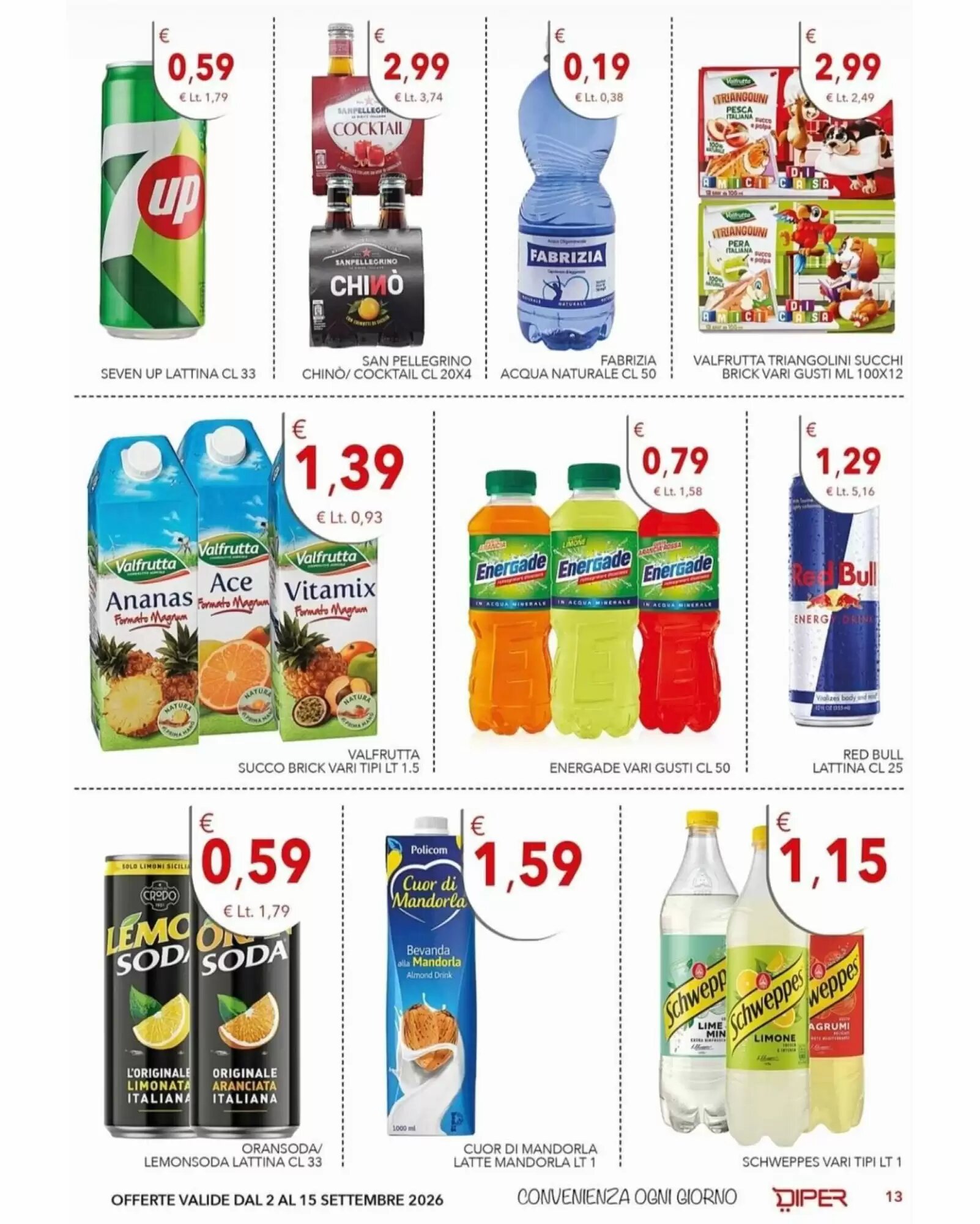Volantino promozionale Diper  valide dal 02/09/2026 - Pagina 13.
