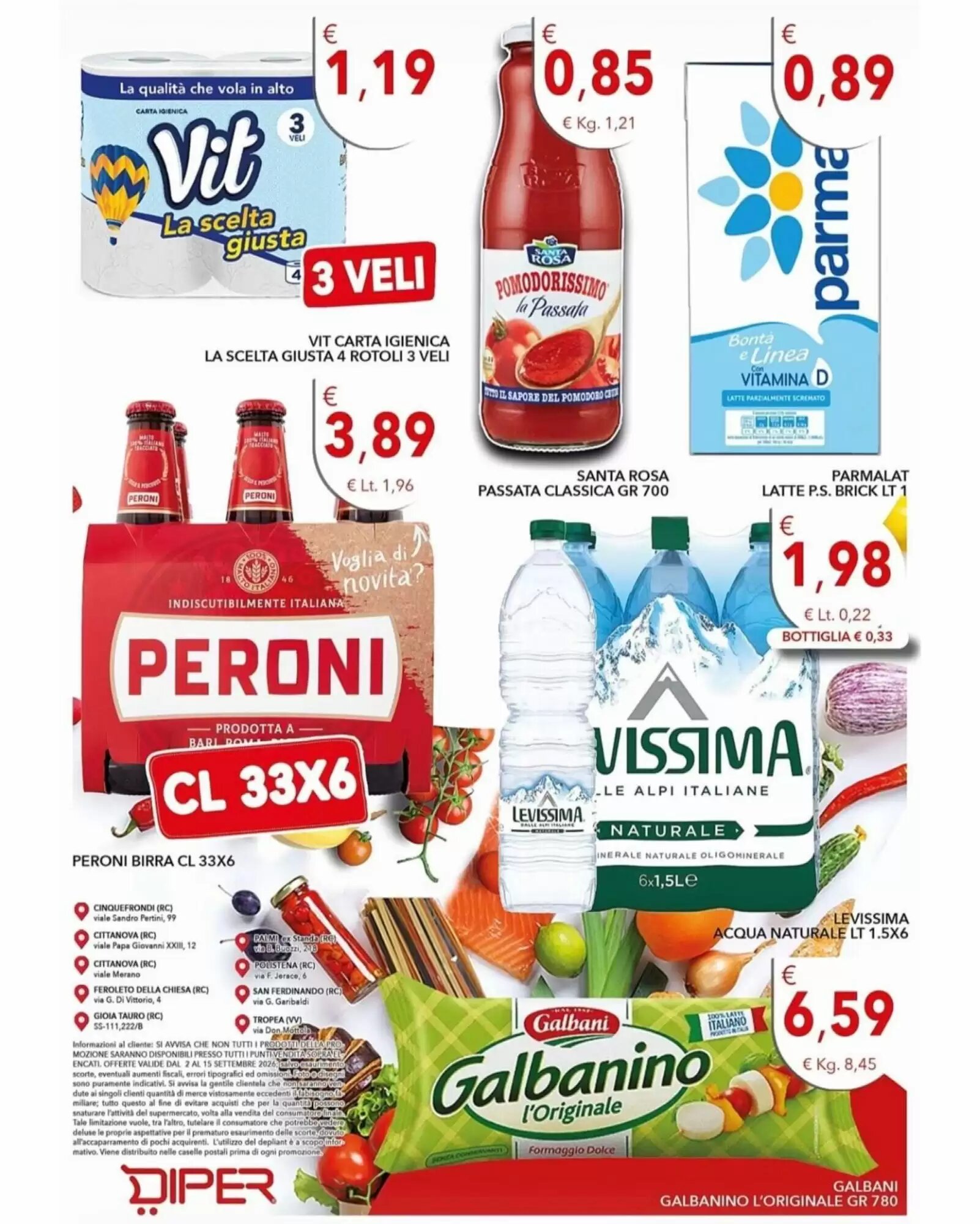Volantino promozionale Diper  valide dal 02/09/2026 - Pagina 16.