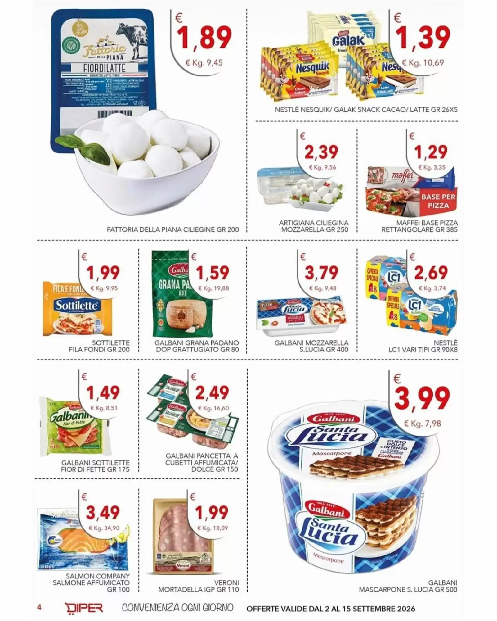 Volantino promozionale Diper  valide dal 02/09/2026 - Pagina 4.