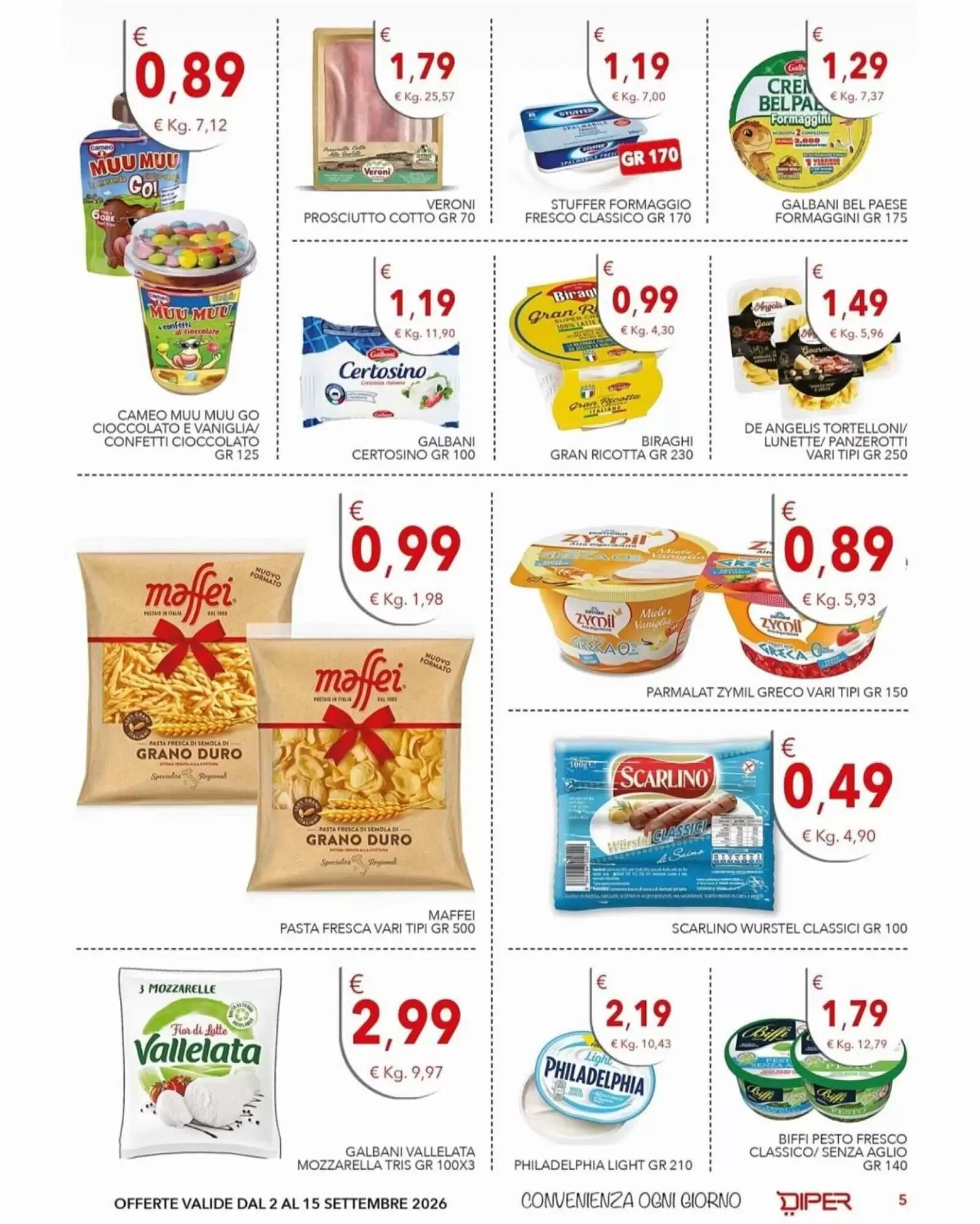 Volantino promozionale Diper  valide dal 02/09/2026 - Pagina 5.