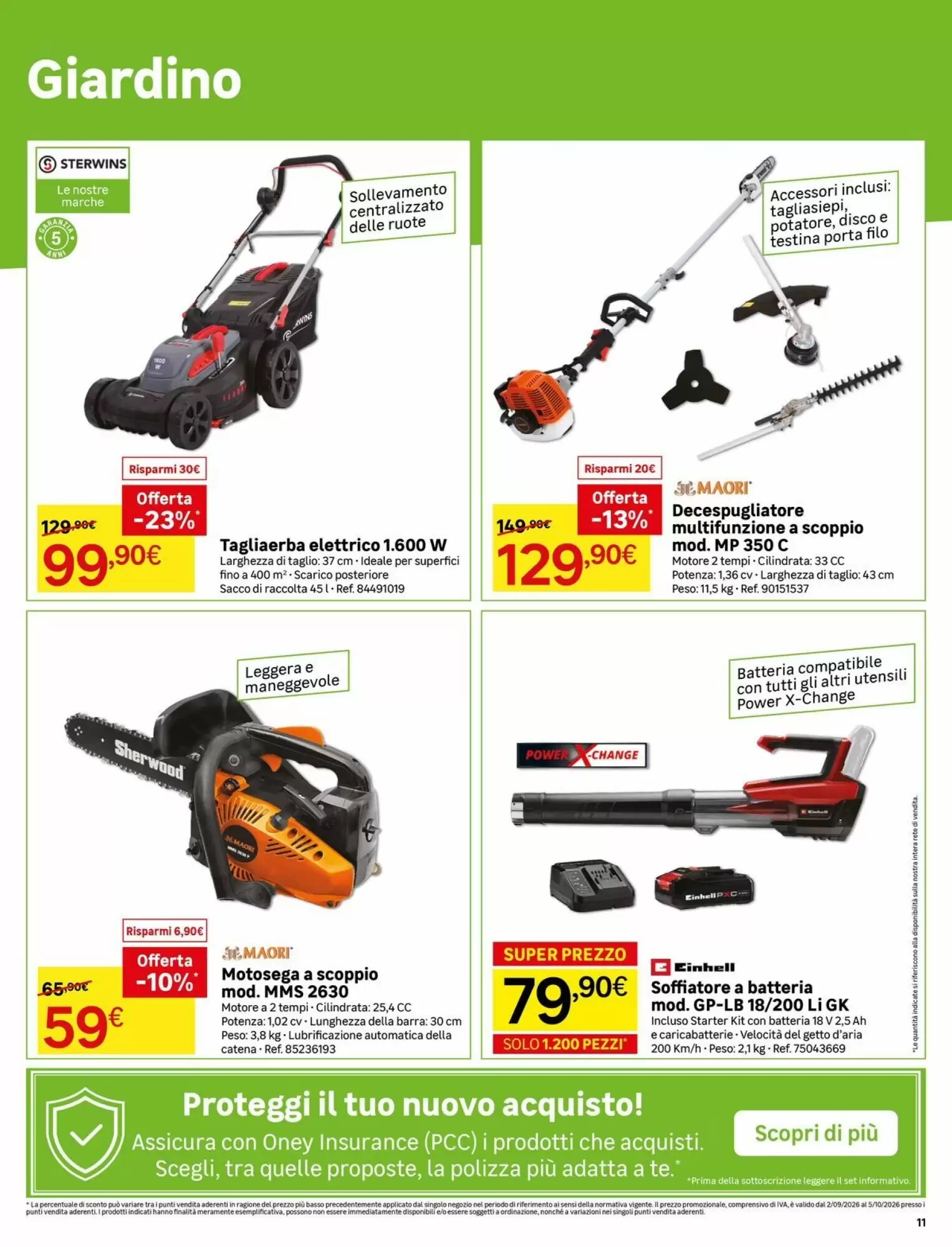 Volantino promozionale Leroy Merlin  valide dal 02/09/2026 - Pagina 11.