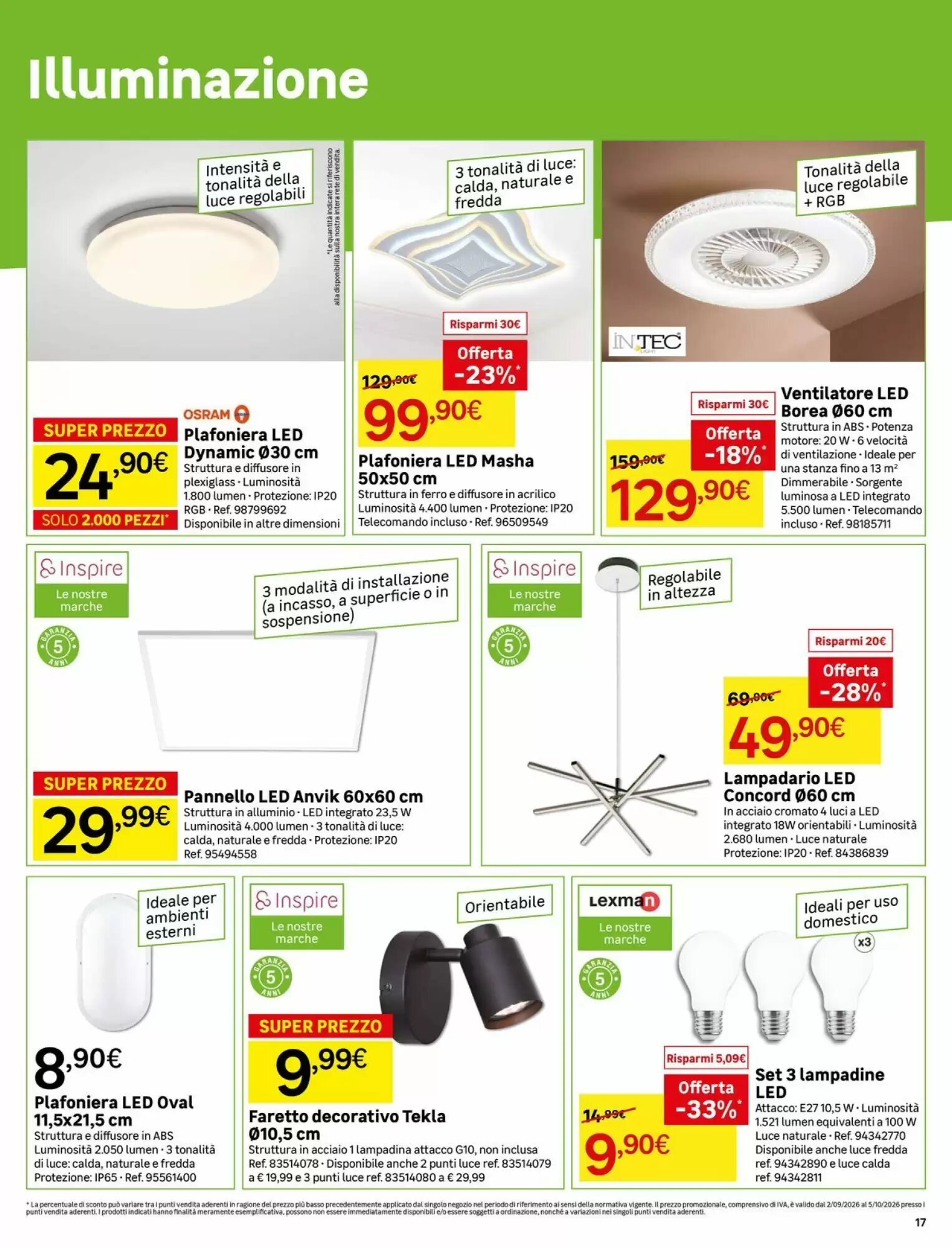 Volantino promozionale Leroy Merlin  valide dal 02/09/2026 - Pagina 17.