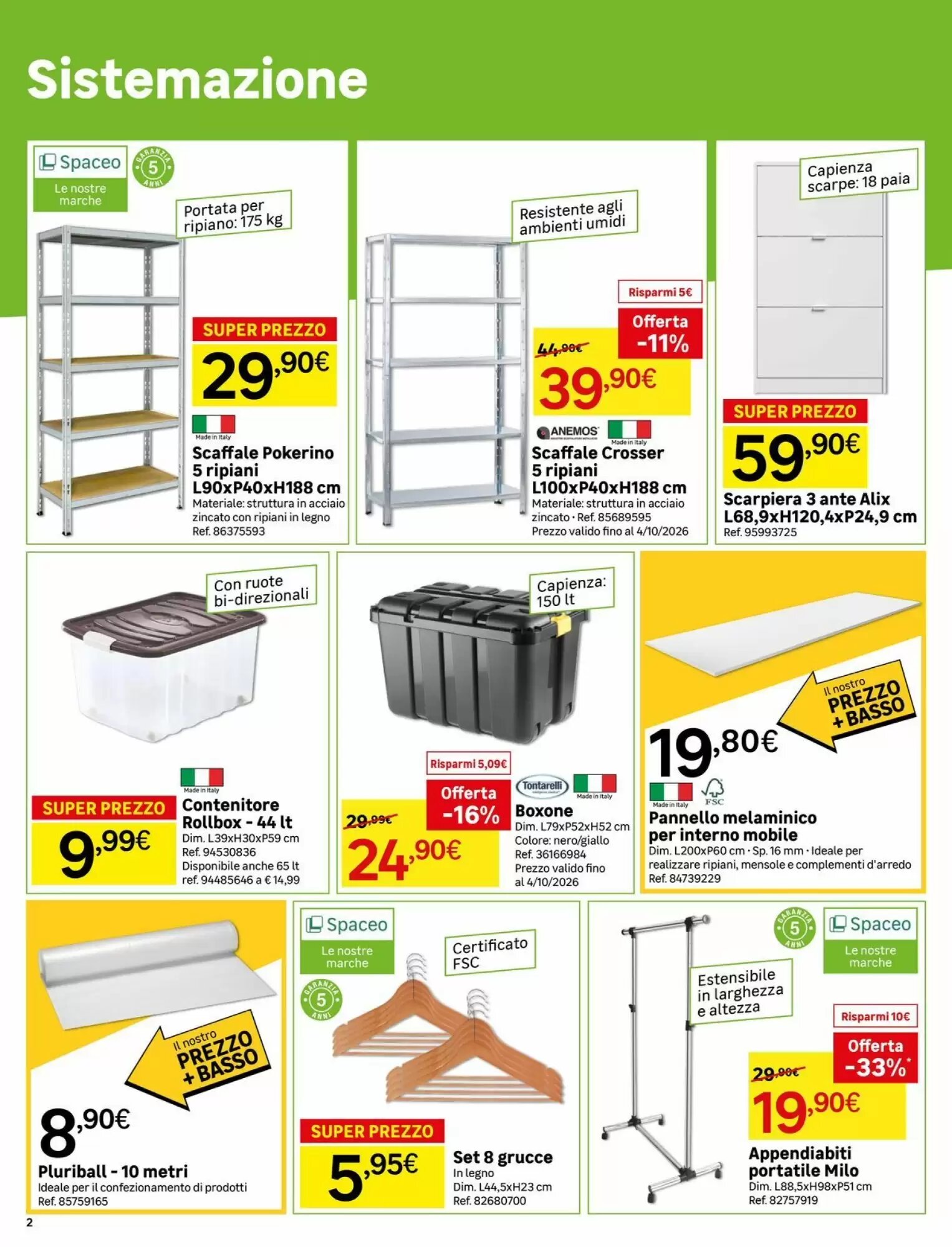 Volantino promozionale Leroy Merlin  valide dal 02/09/2026 - Pagina 2.