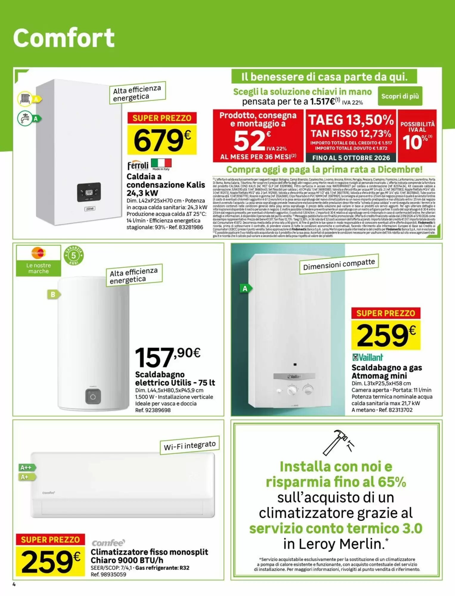 Volantino promozionale Leroy Merlin  valide dal 02/09/2026 - Pagina 4.