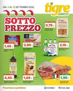 Volantino promozionale Tigre Amico  valide dal 02/09/2026