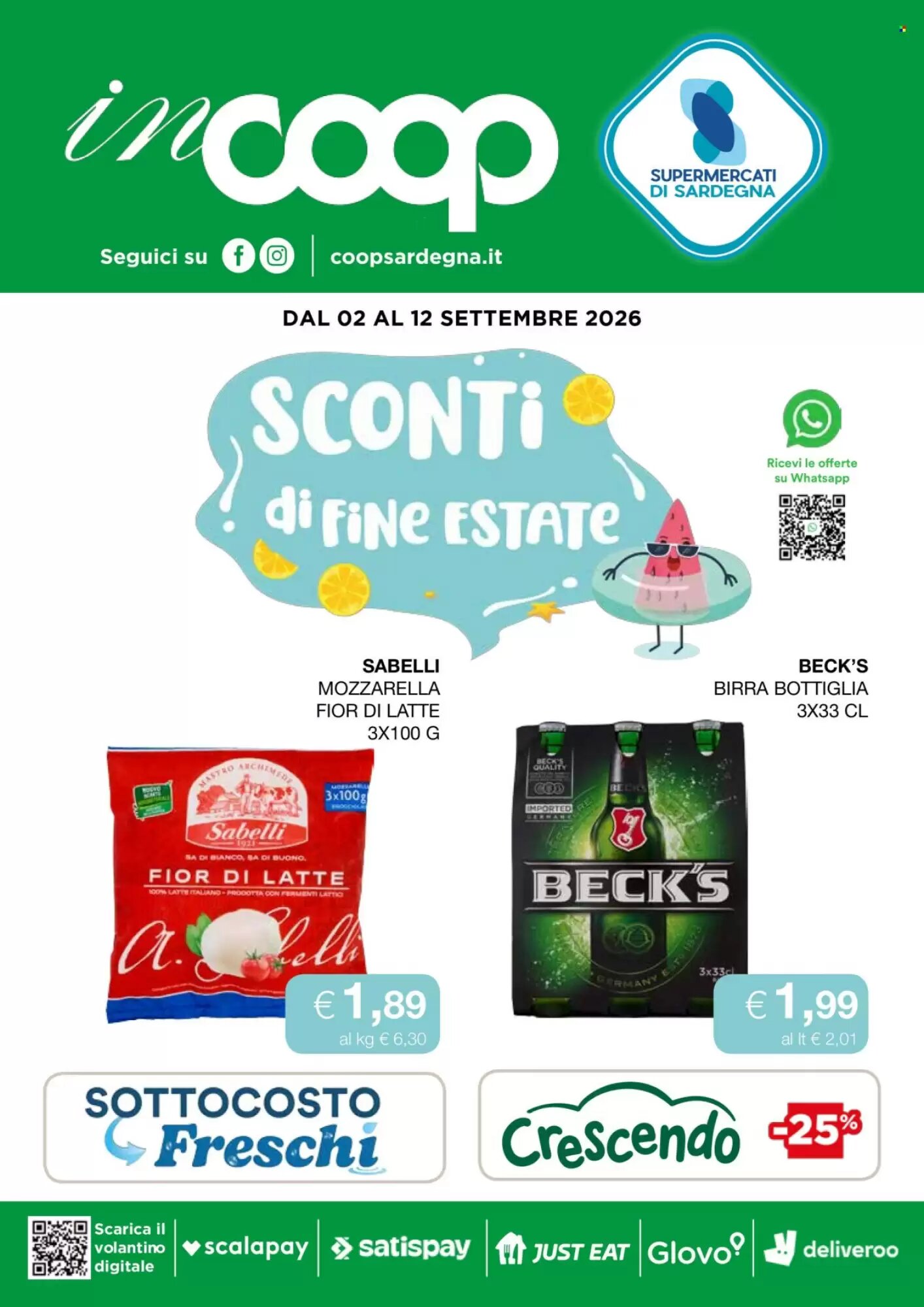 Volantino promozionale Coop  valide dal 02/09/2026 - Pagina 1.
