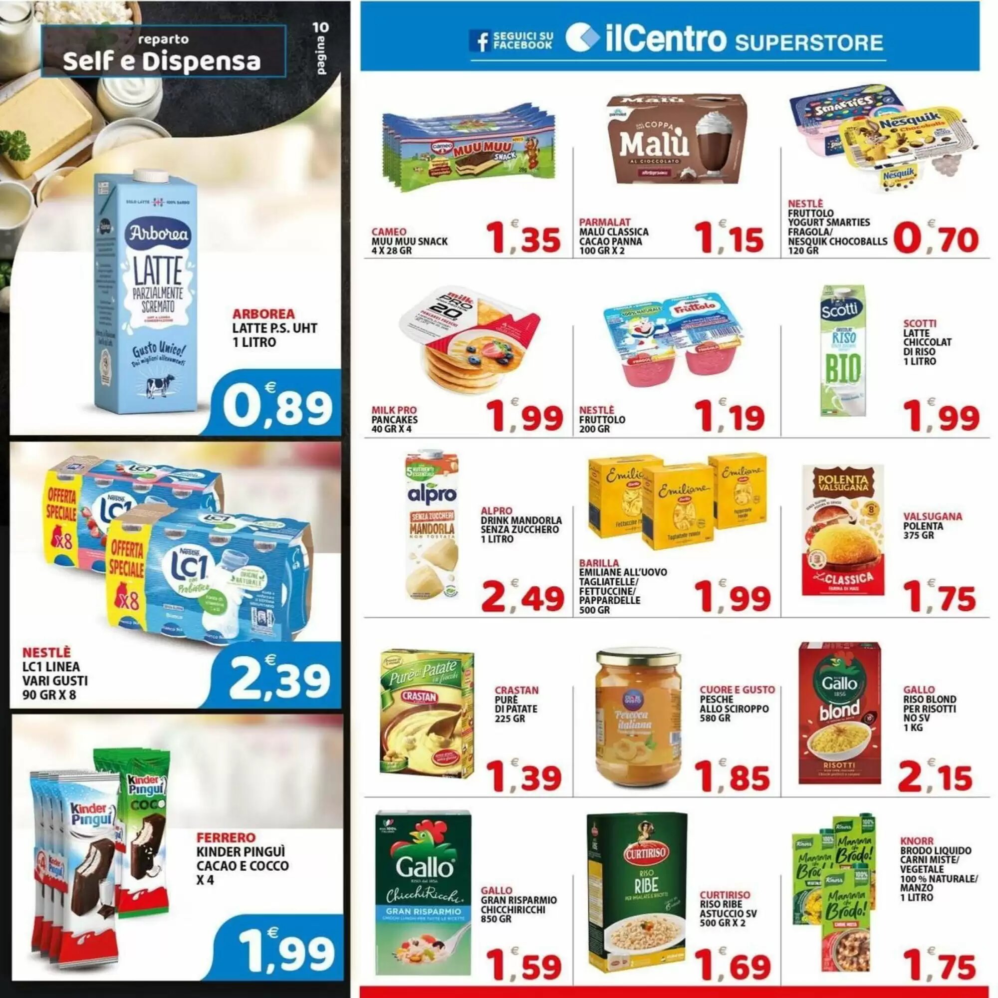 Volantino promozionale Il Centro Superstore  valide dal 02/09/2026 - Pagina 10.