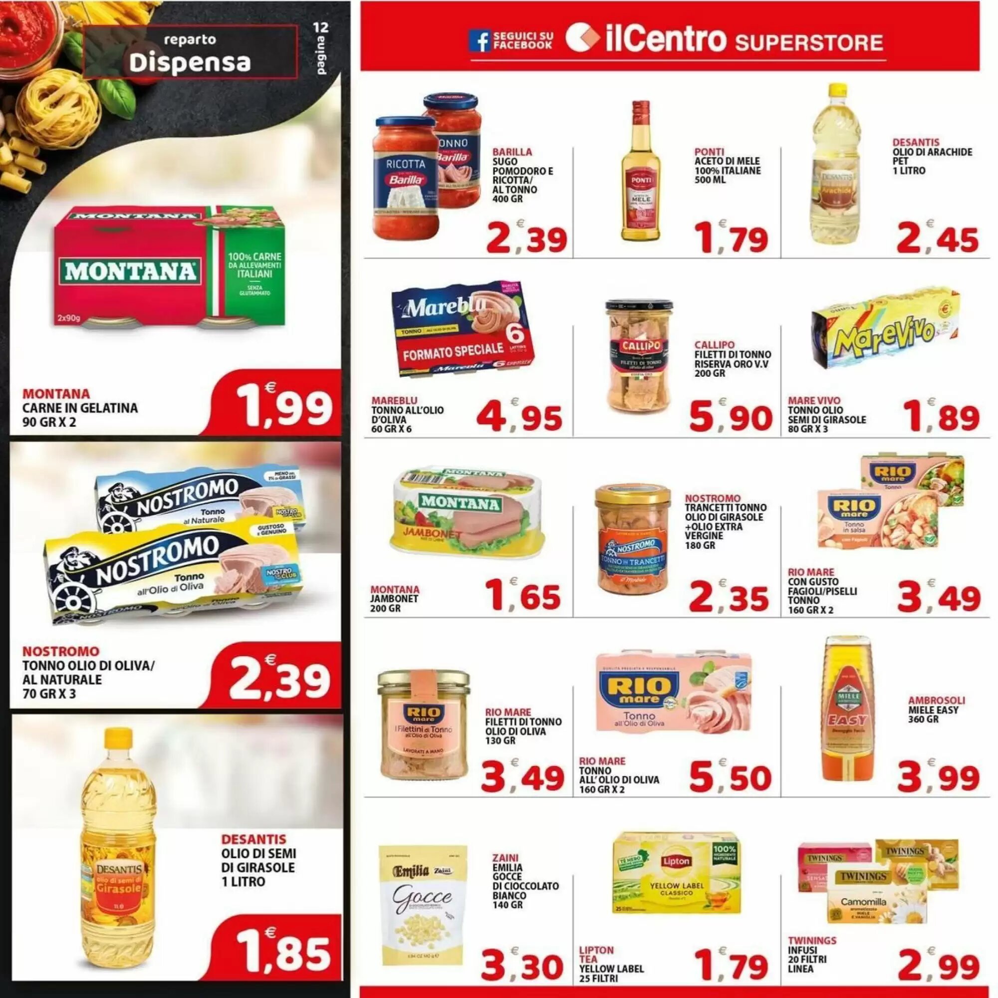 Volantino promozionale Il Centro Superstore  valide dal 02/09/2026 - Pagina 12.