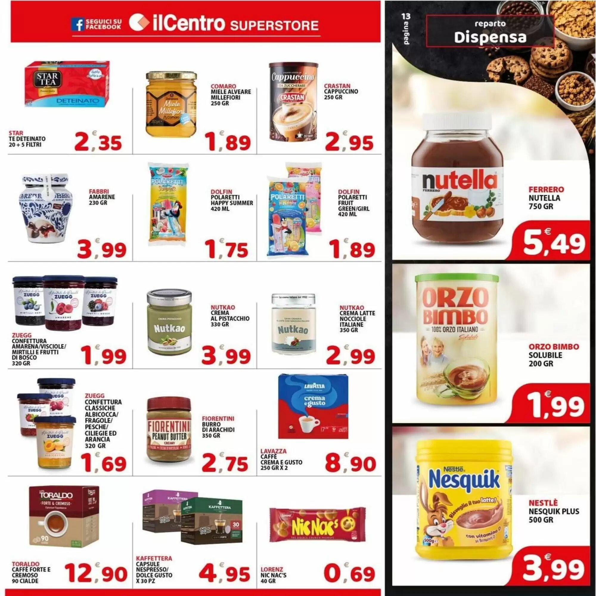 Volantino promozionale Il Centro Superstore  valide dal 02/09/2026 - Pagina 13.