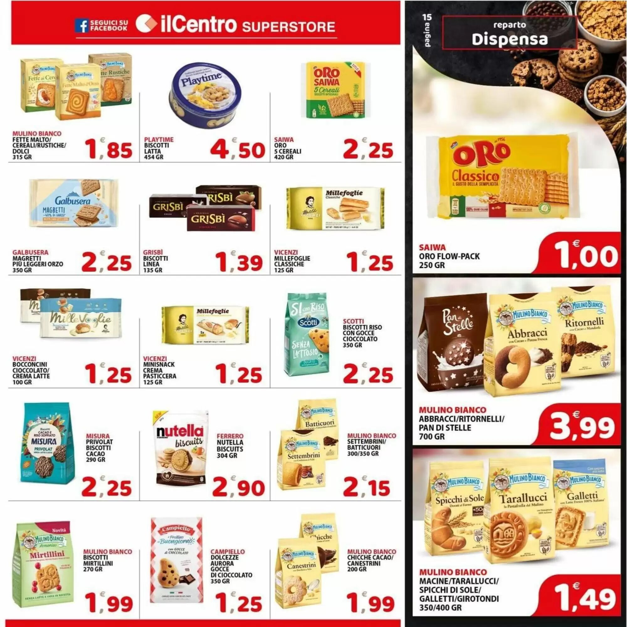Volantino promozionale Il Centro Superstore  valide dal 02/09/2026 - Pagina 15.