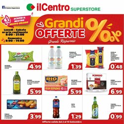 Volantino promozionale Il Centro Superstore  valide dal 02/09/2026