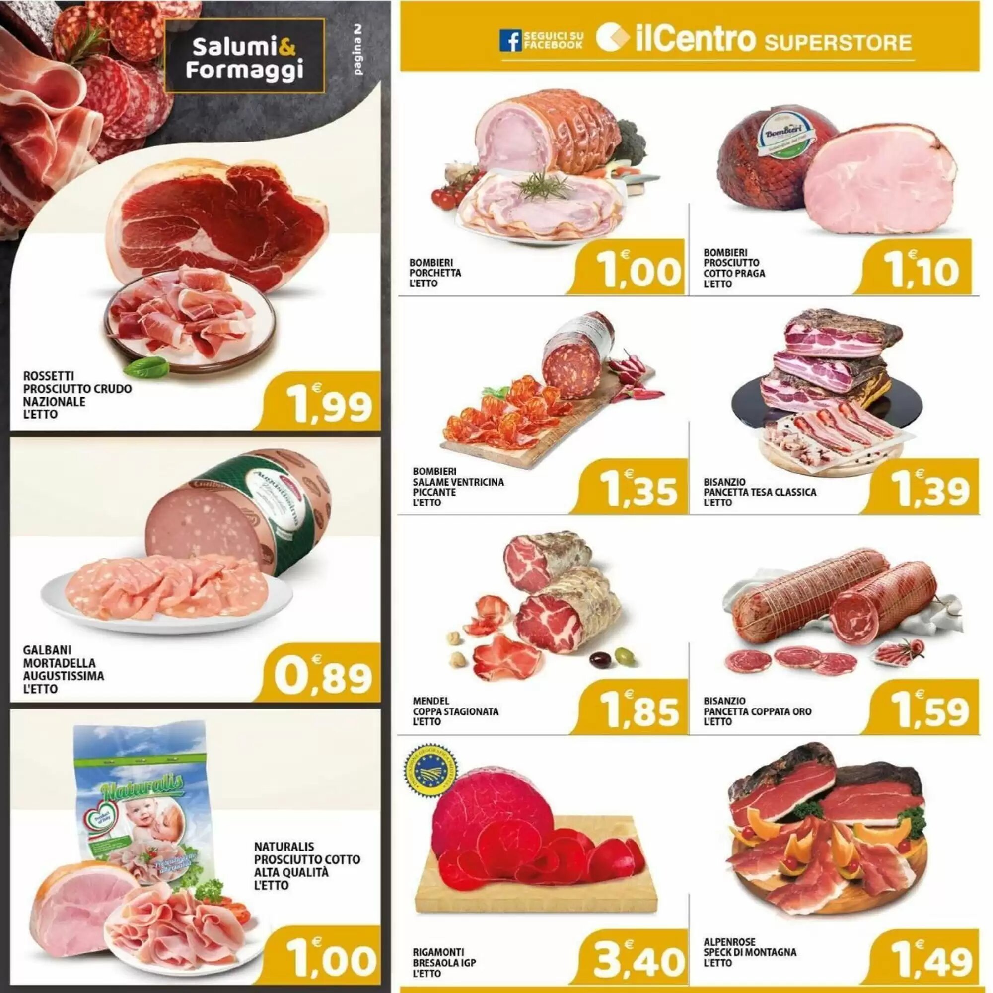 Volantino promozionale Il Centro Superstore  valide dal 02/09/2026 - Pagina 2.