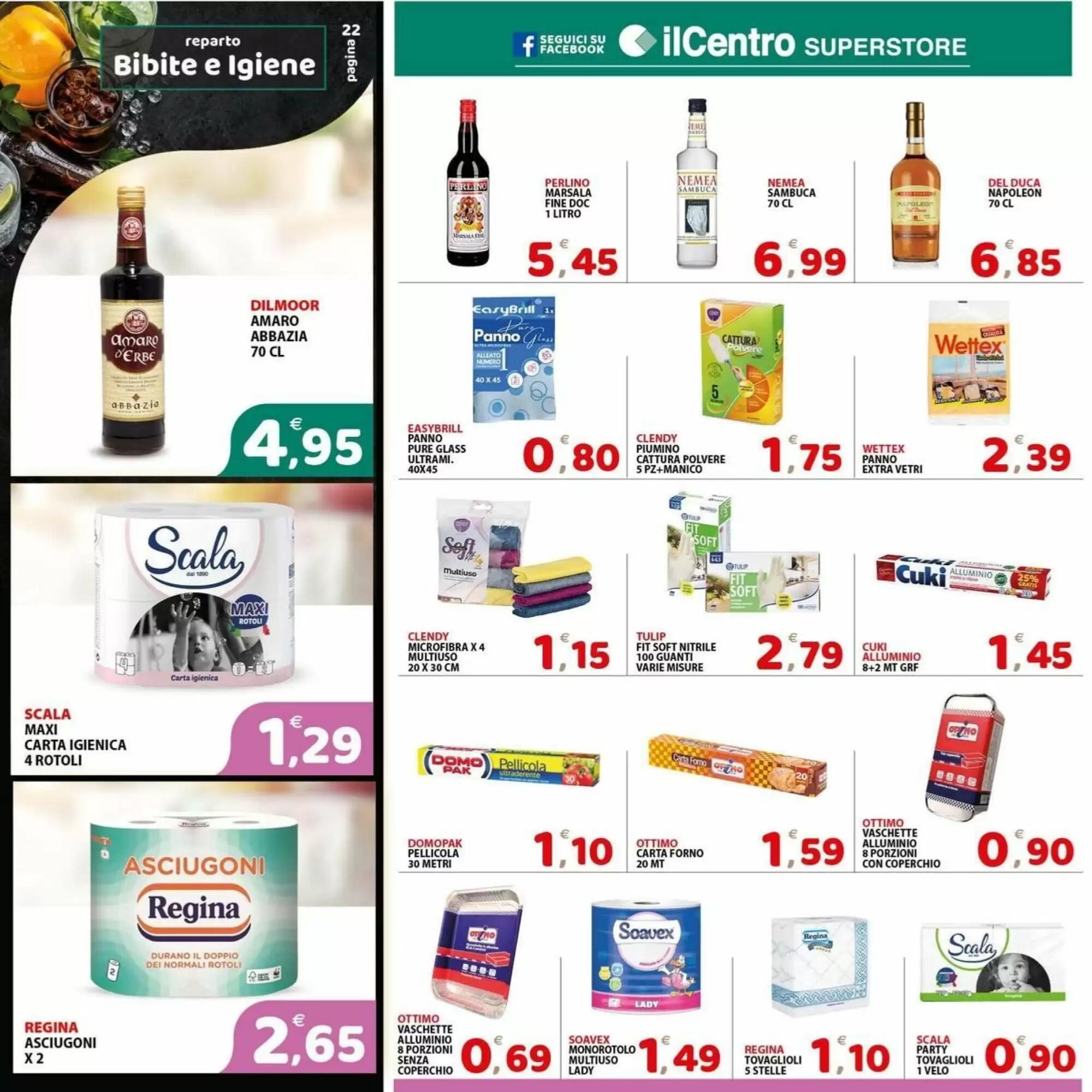 Volantino promozionale Il Centro Superstore  valide dal 02/09/2026 - Pagina 22.