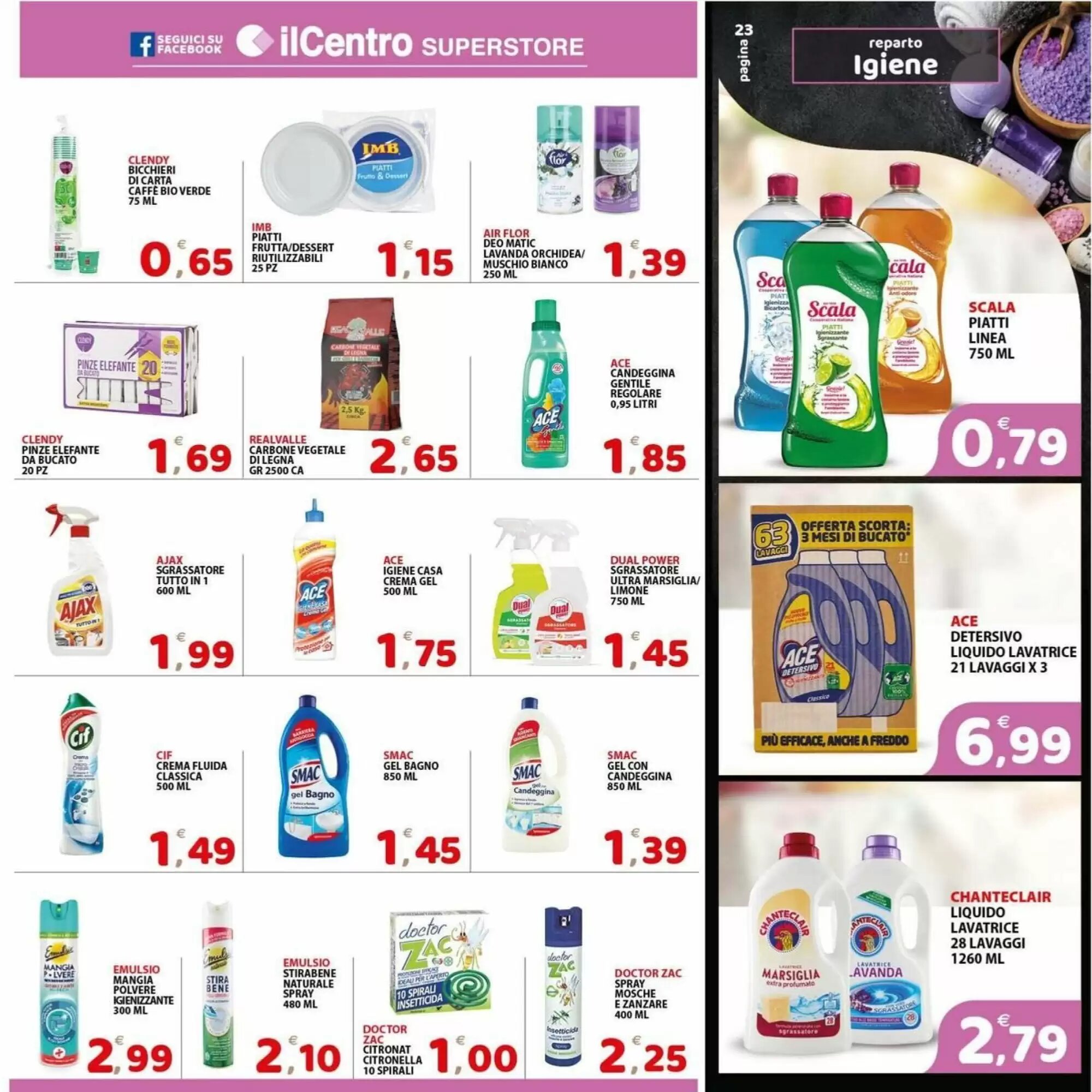 Volantino promozionale Il Centro Superstore  valide dal 02/09/2026 - Pagina 23.