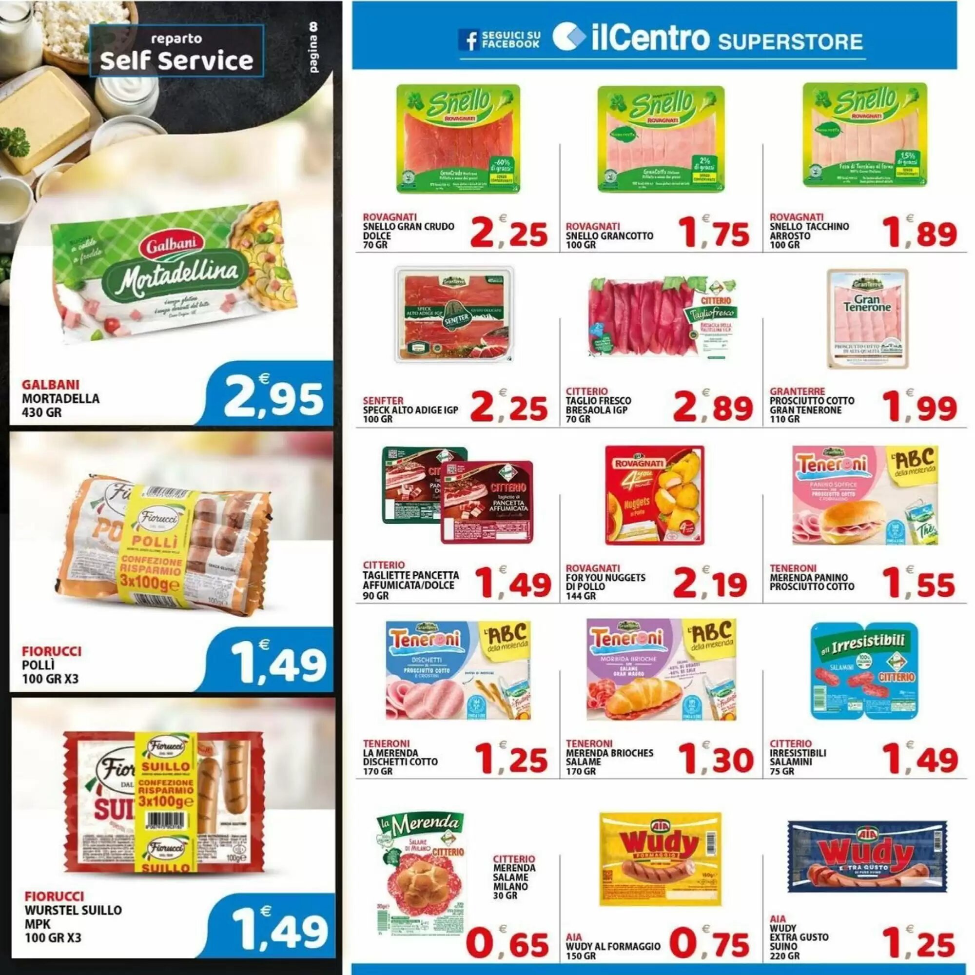 Volantino promozionale Il Centro Superstore  valide dal 02/09/2026 - Pagina 8.