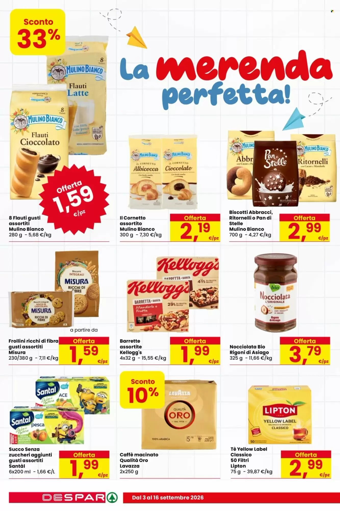 Volantino promozionale Despar  valide dal 03/09/2026 - Pagina 12.