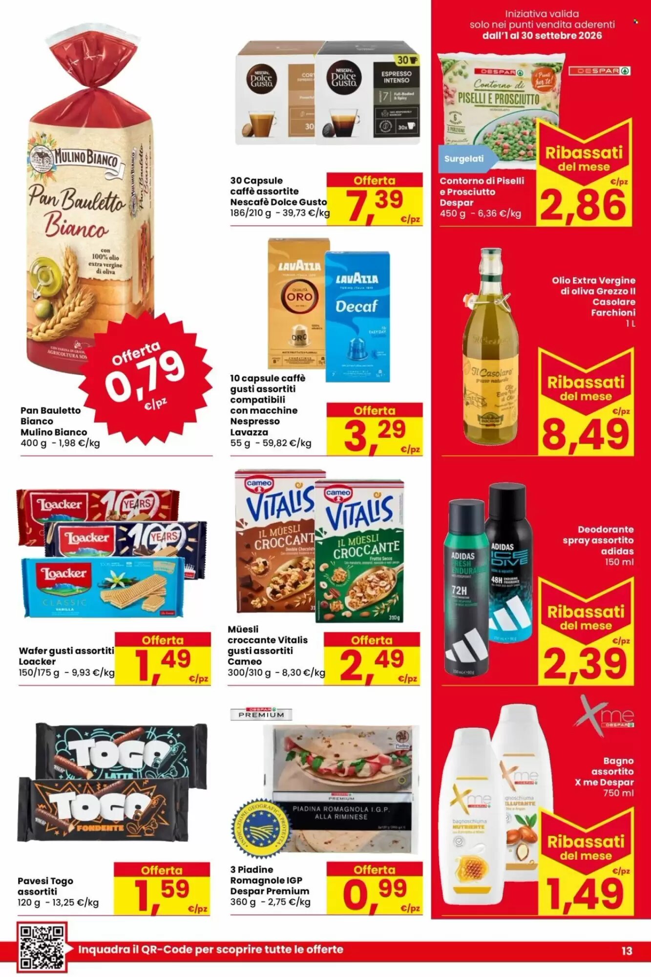 Volantino promozionale Despar  valide dal 03/09/2026 - Pagina 13.