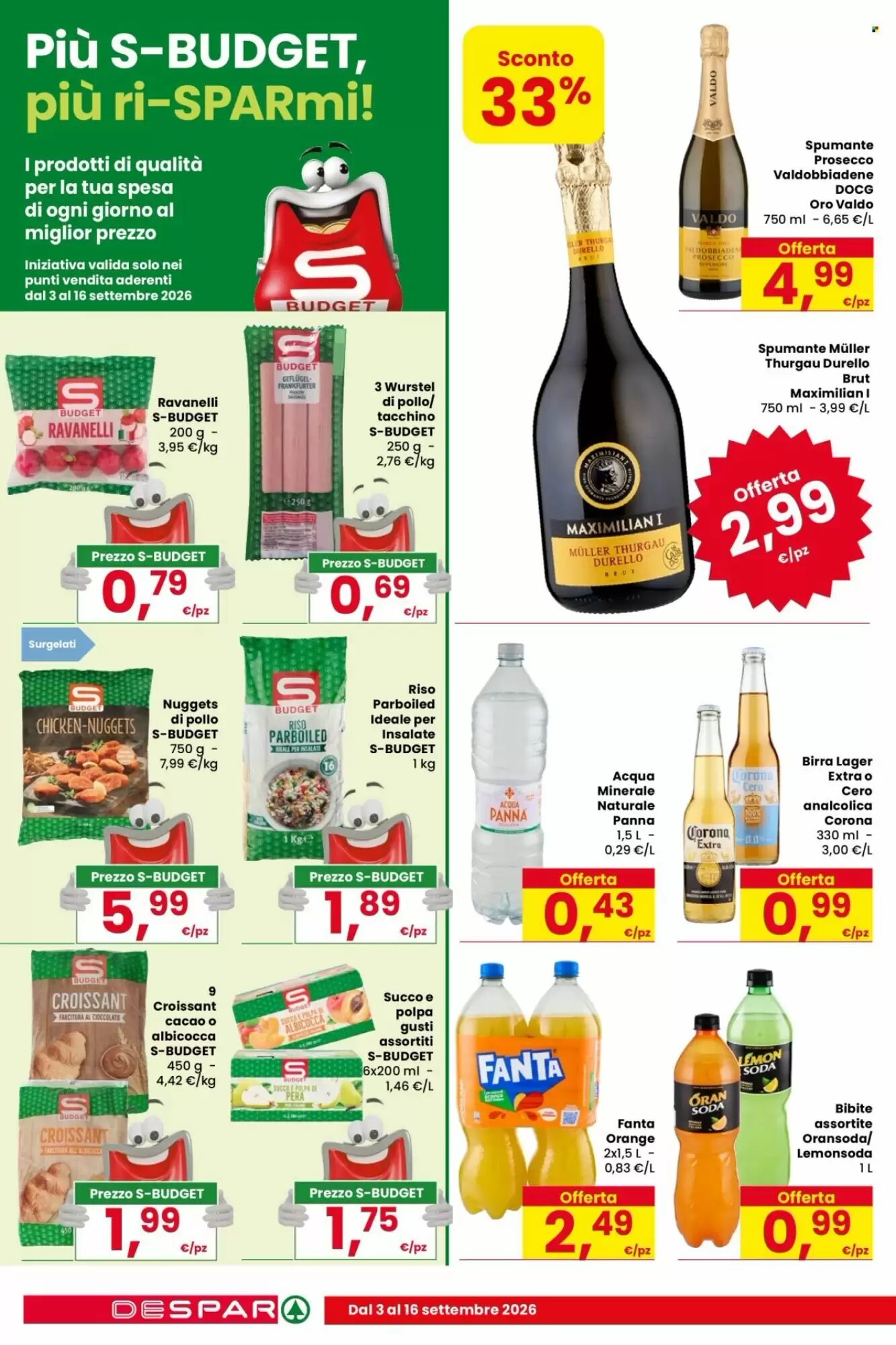 Volantino promozionale Despar  valide dal 03/09/2026 - Pagina 14.