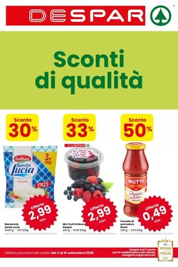 Volantino promozionale Despar  valide dal 03/09/2026