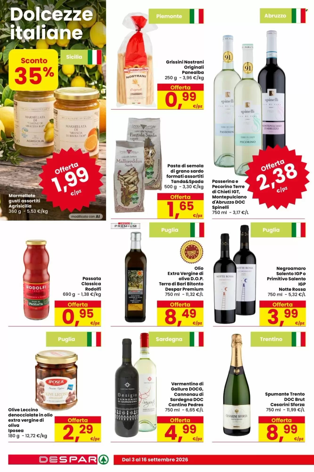 Volantino promozionale Despar  valide dal 03/09/2026 - Pagina 6.