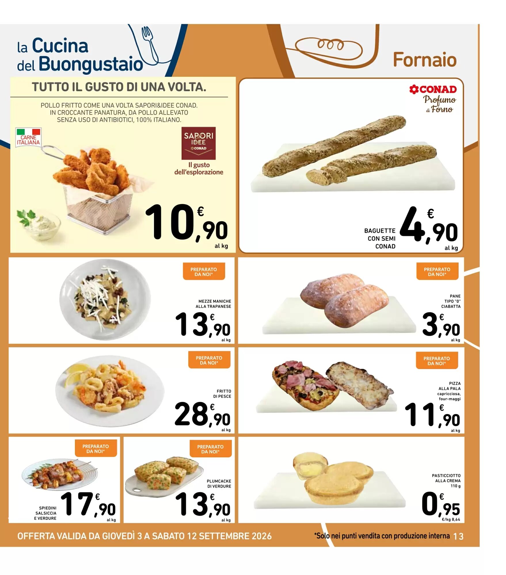 Volantino promozionale Spazio Conad  valide dal 03/09/2026 - Pagina 13.