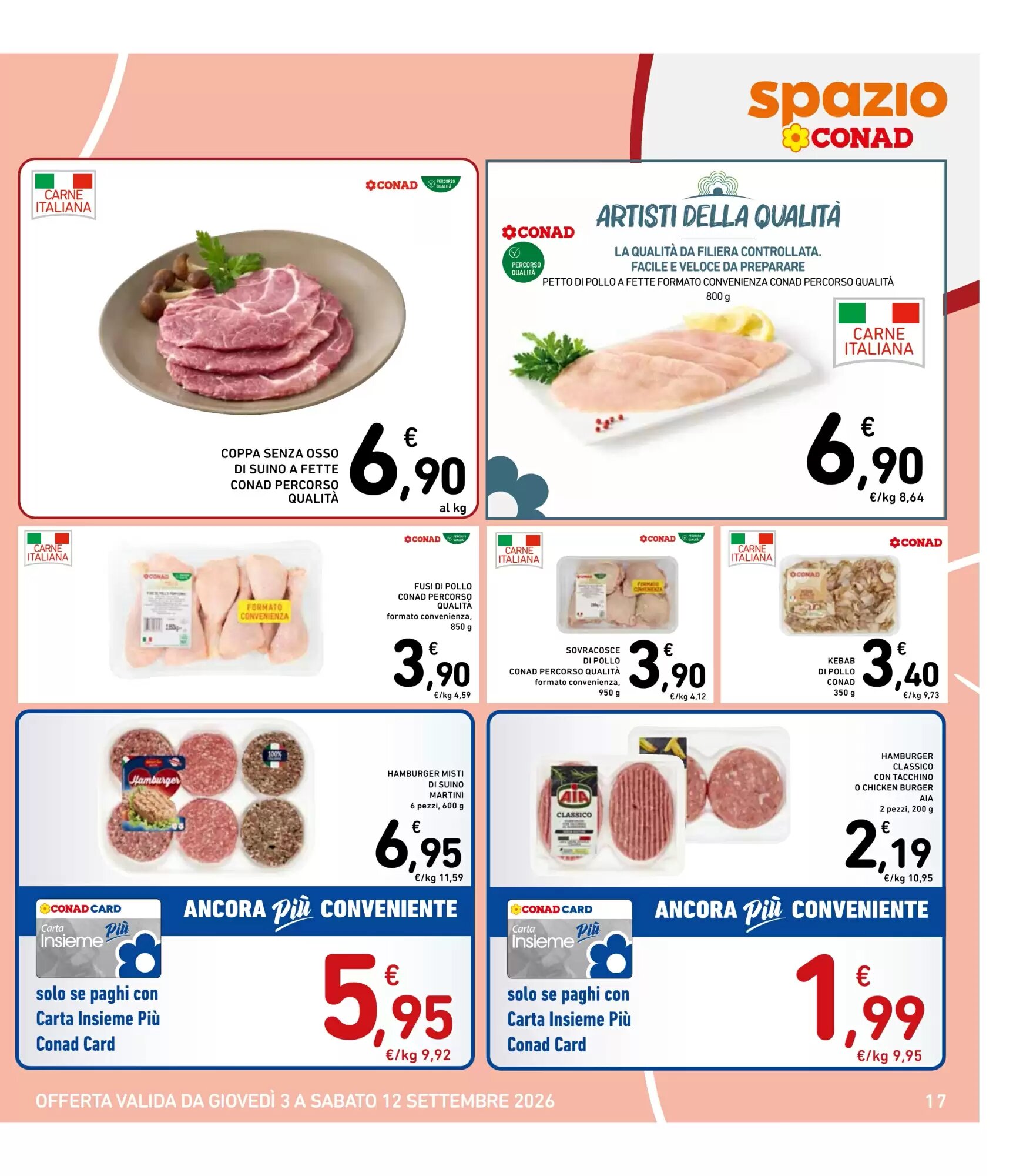 Volantino promozionale Spazio Conad  valide dal 03/09/2026 - Pagina 17.