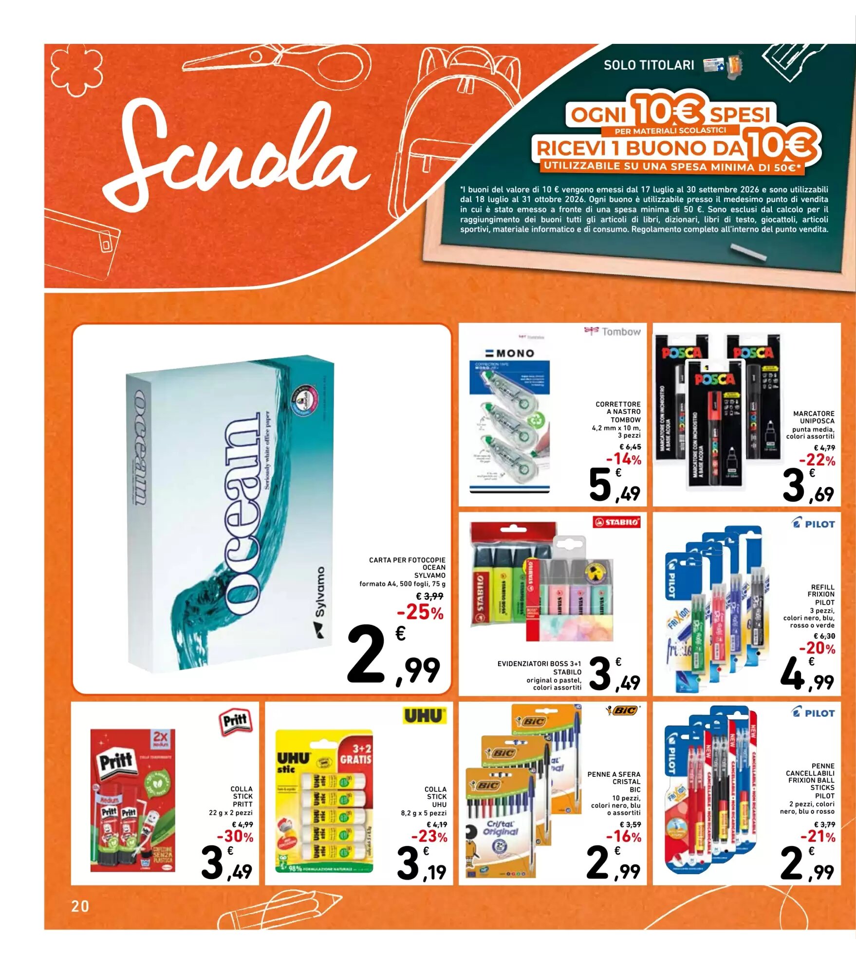 Volantino promozionale Spazio Conad  valide dal 03/09/2026 - Pagina 20.