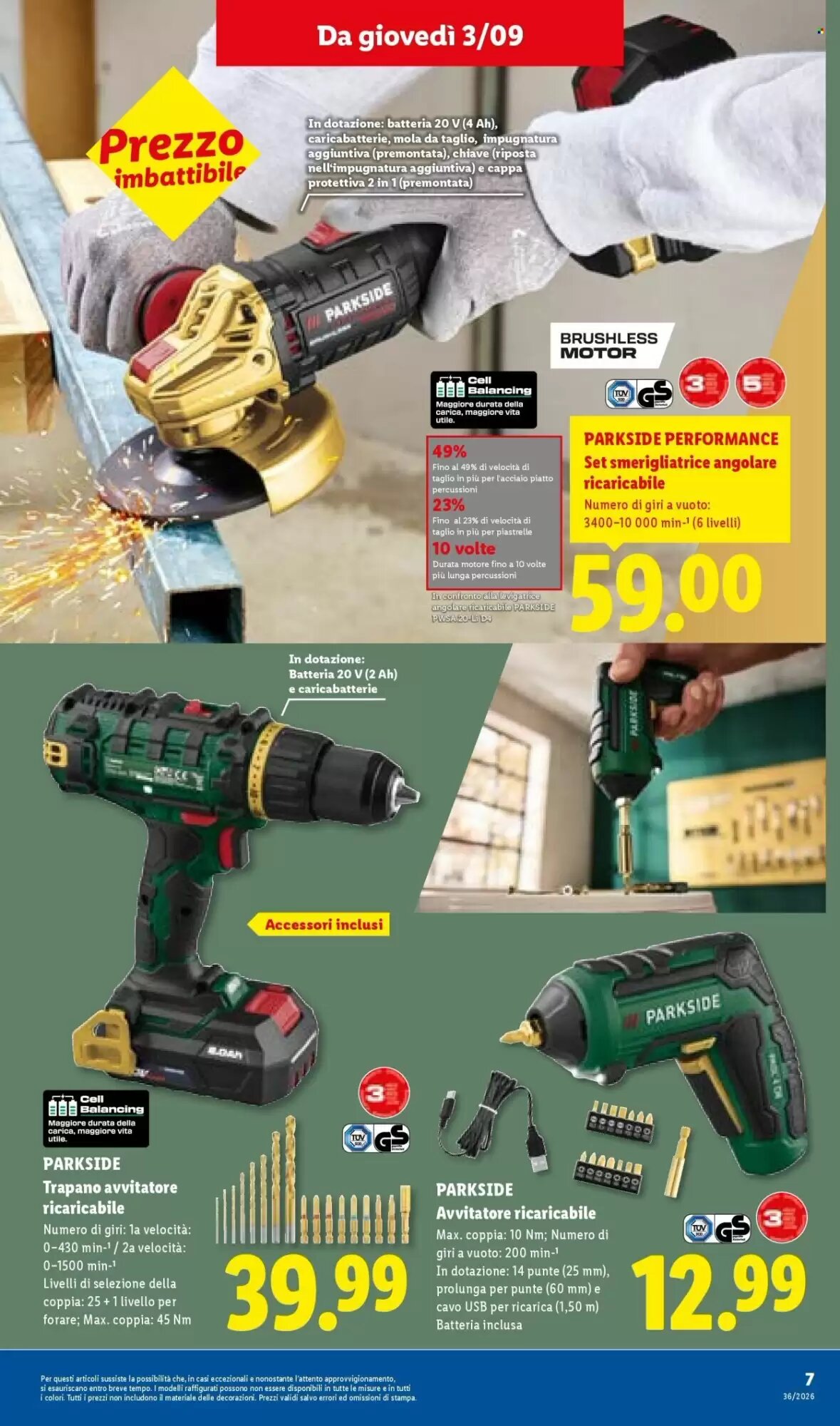 Volantino promozionale Lidl  valide dal 03/09/2026 - Pagina 7.