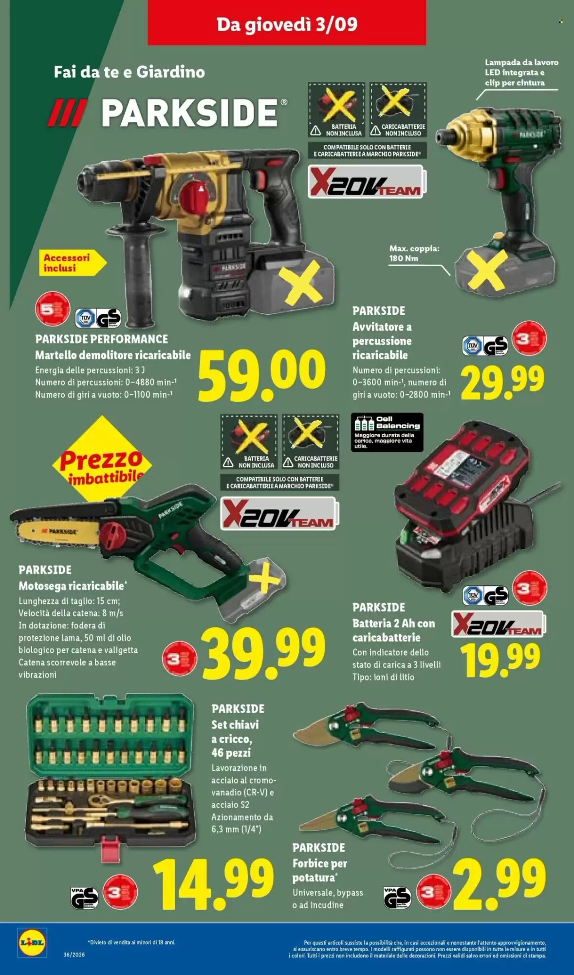 Volantino promozionale Lidl  valide dal 03/09/2026 - Pagina 8.