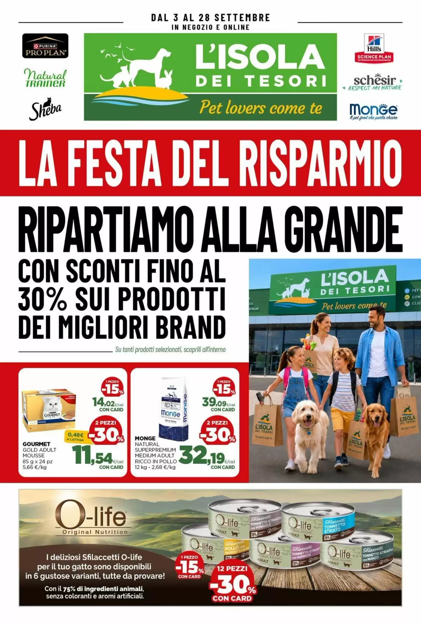 Volantino promozionale L´Isola dei Tesori  valide dal 03/09/2026 - Pagina 1.