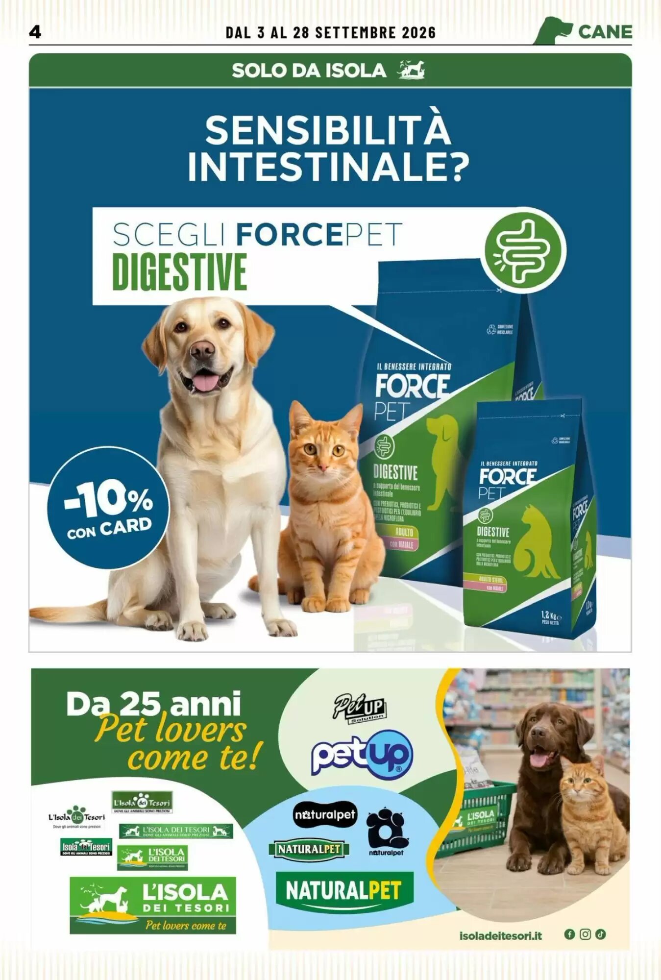 Volantino promozionale L´Isola dei Tesori  valide dal 03/09/2026 - Pagina 4.