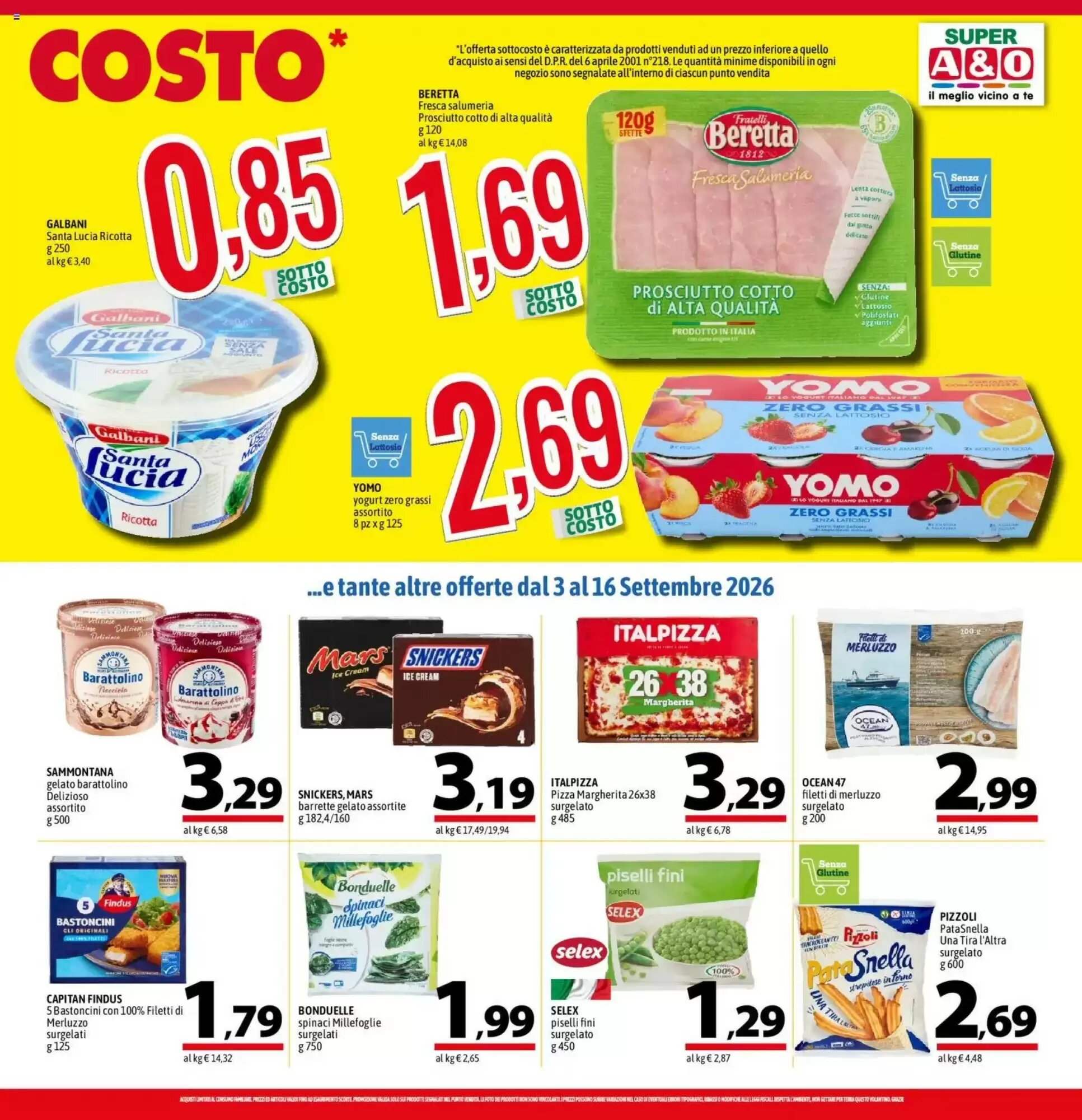 Volantino promozionale A&o  valide dal 03/09/2026 - Pagina 11.