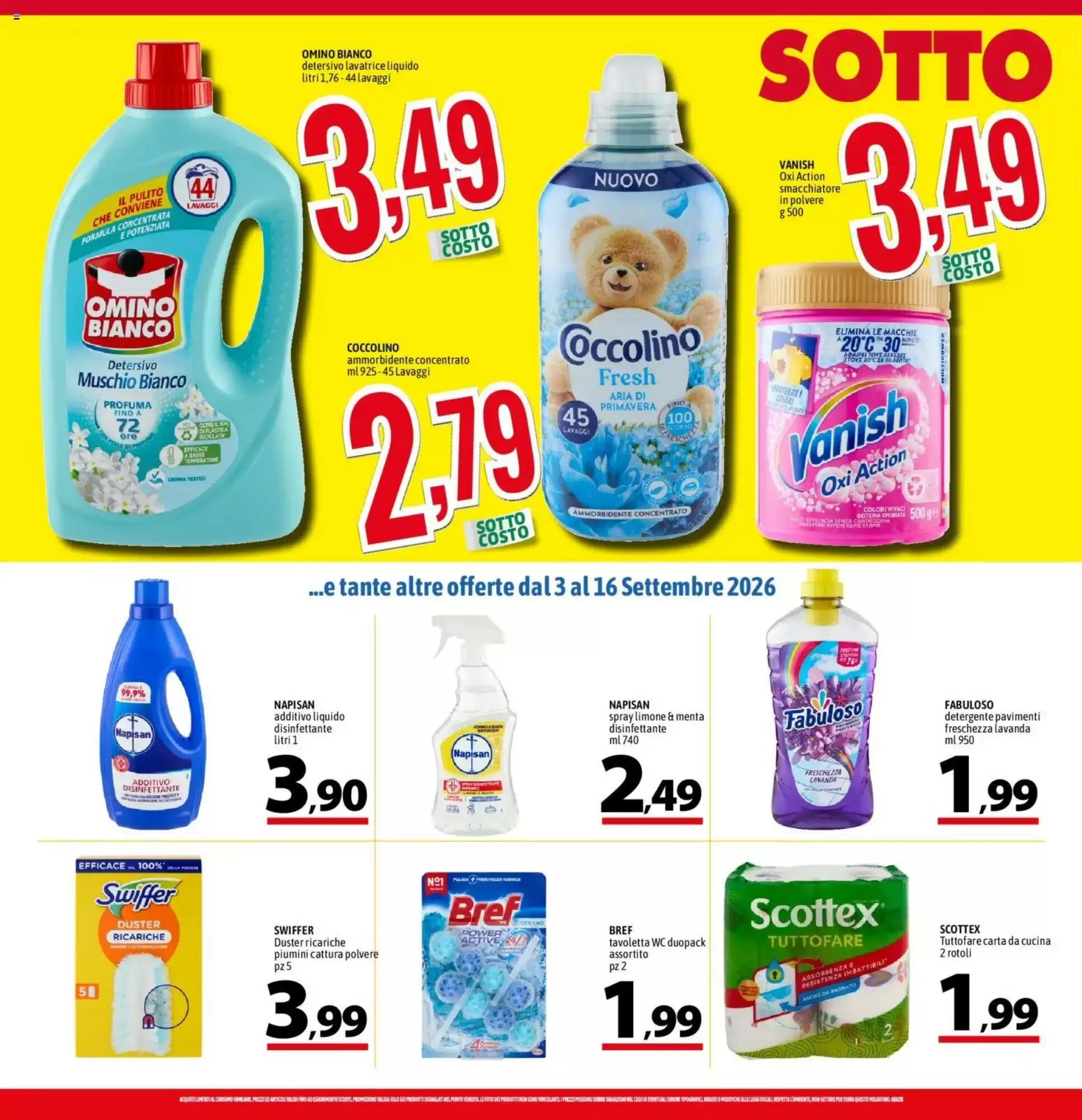 Volantino promozionale A&o  valide dal 03/09/2026 - Pagina 2.