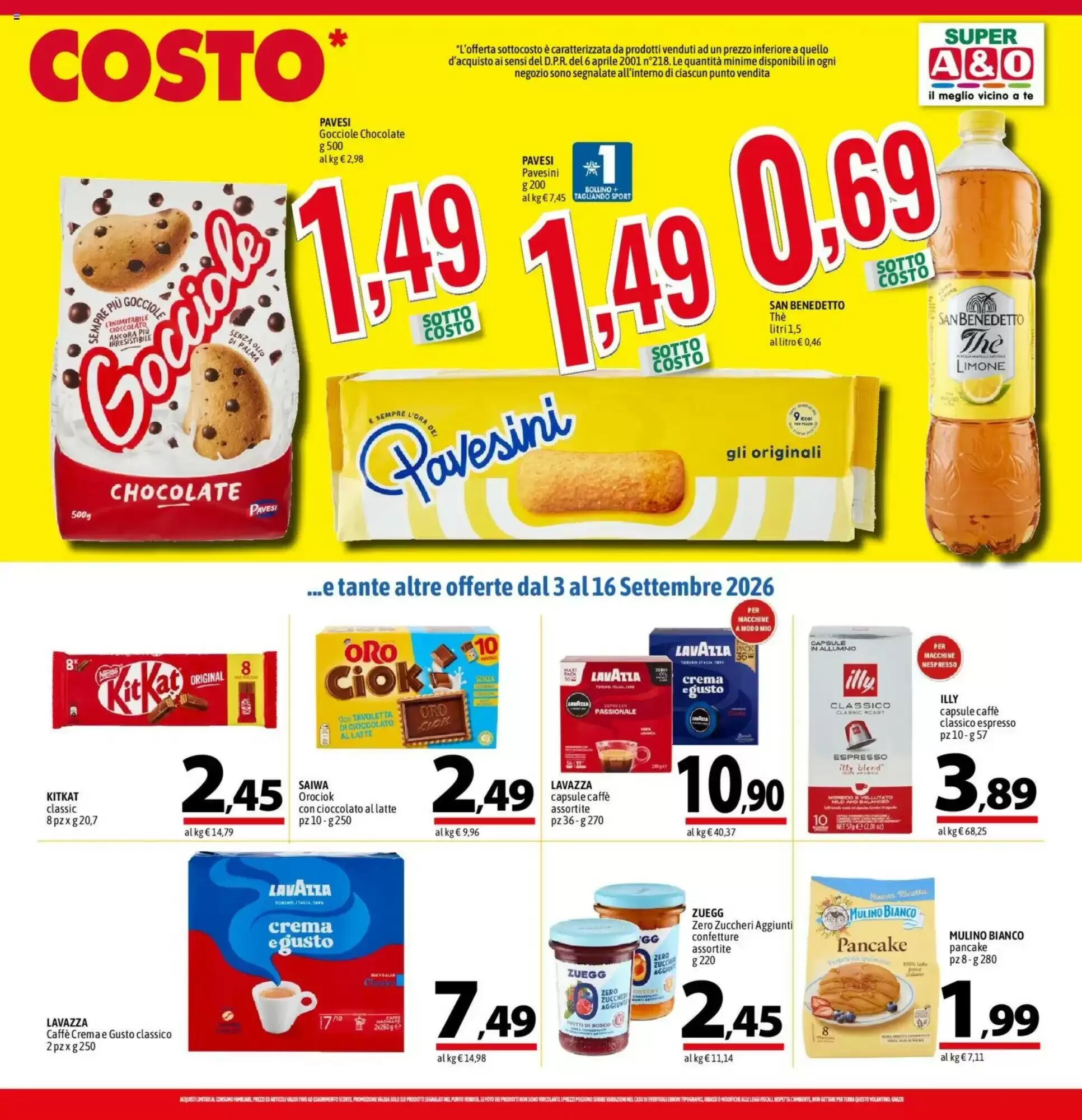 Volantino promozionale A&o  valide dal 03/09/2026 - Pagina 9.