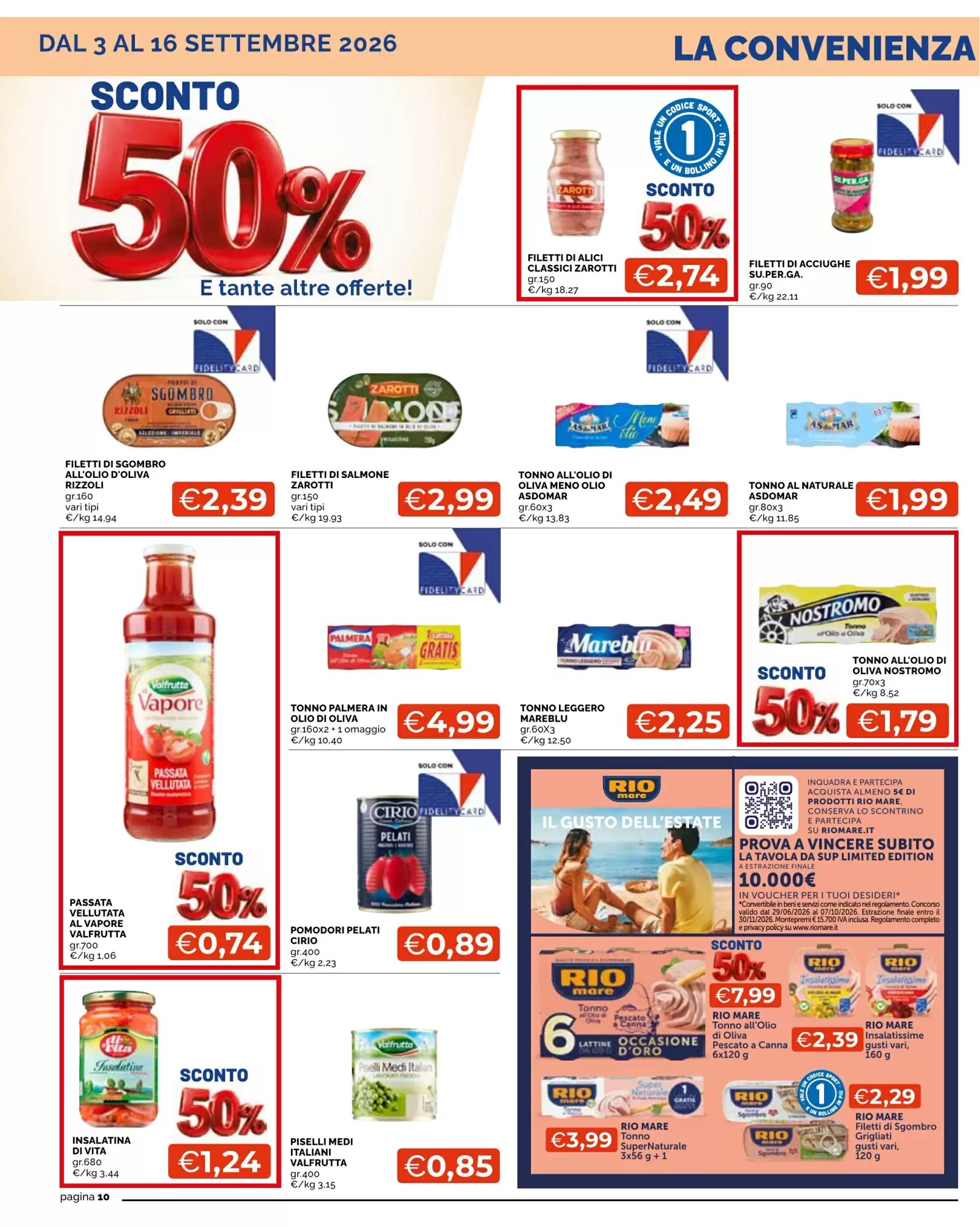 Volantino promozionale Mercatò  valide dal 03/09/2026 - Pagina 10.