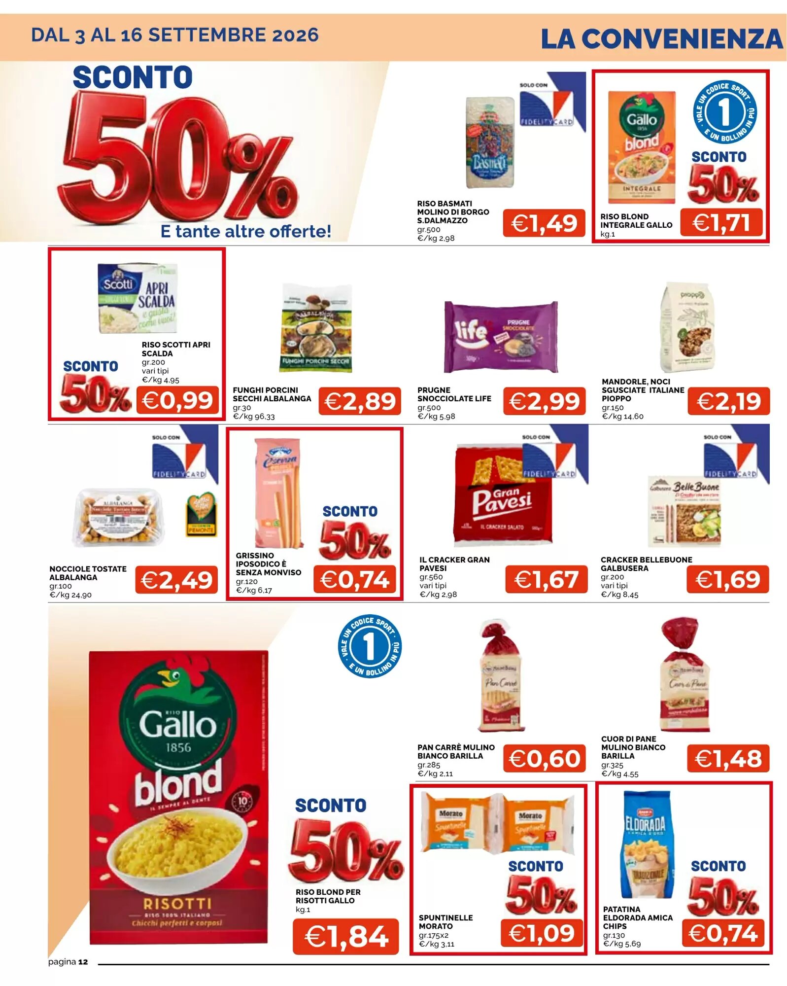 Volantino promozionale Mercatò  valide dal 03/09/2026 - Pagina 12.