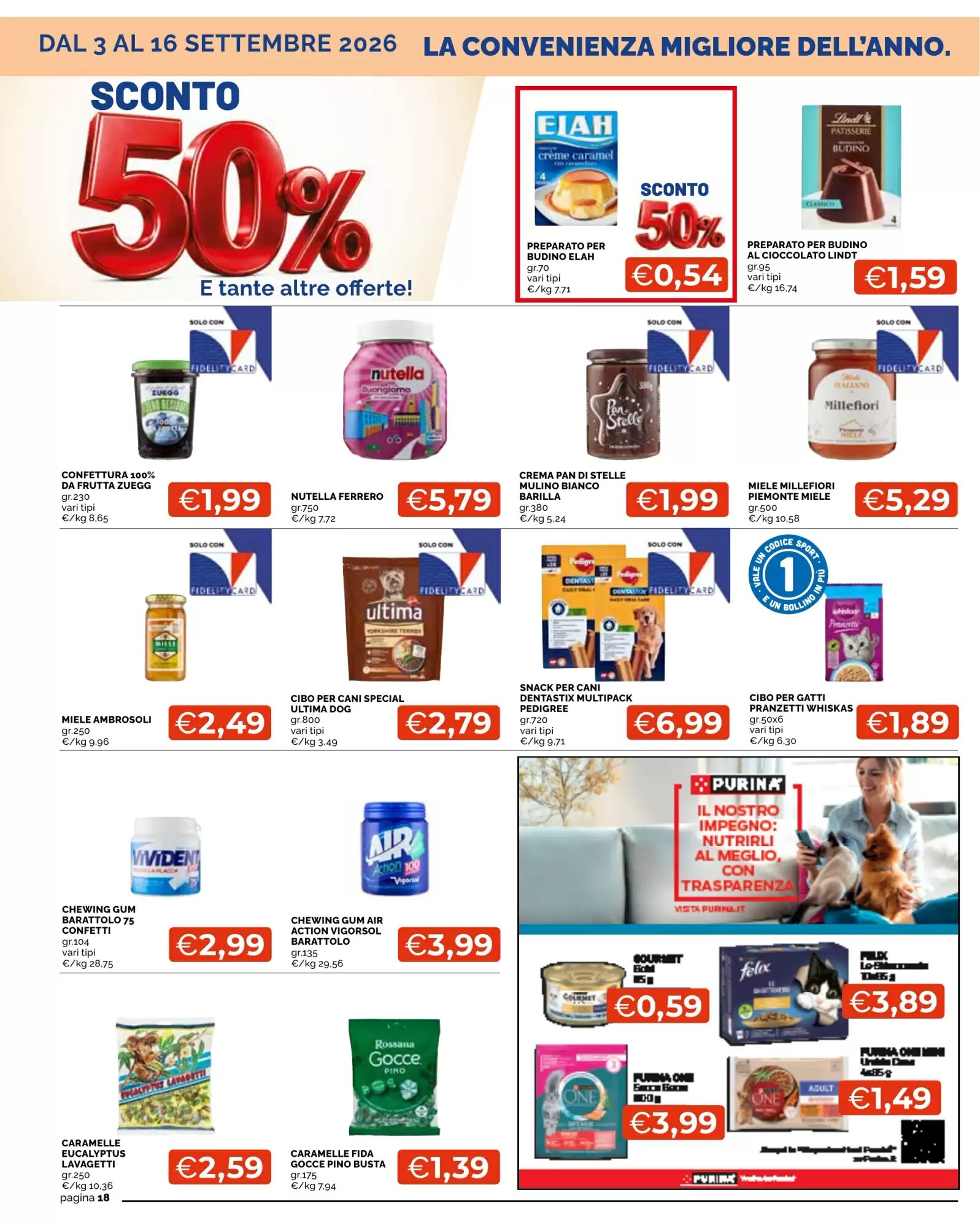 Volantino promozionale Mercatò  valide dal 03/09/2026 - Pagina 18.