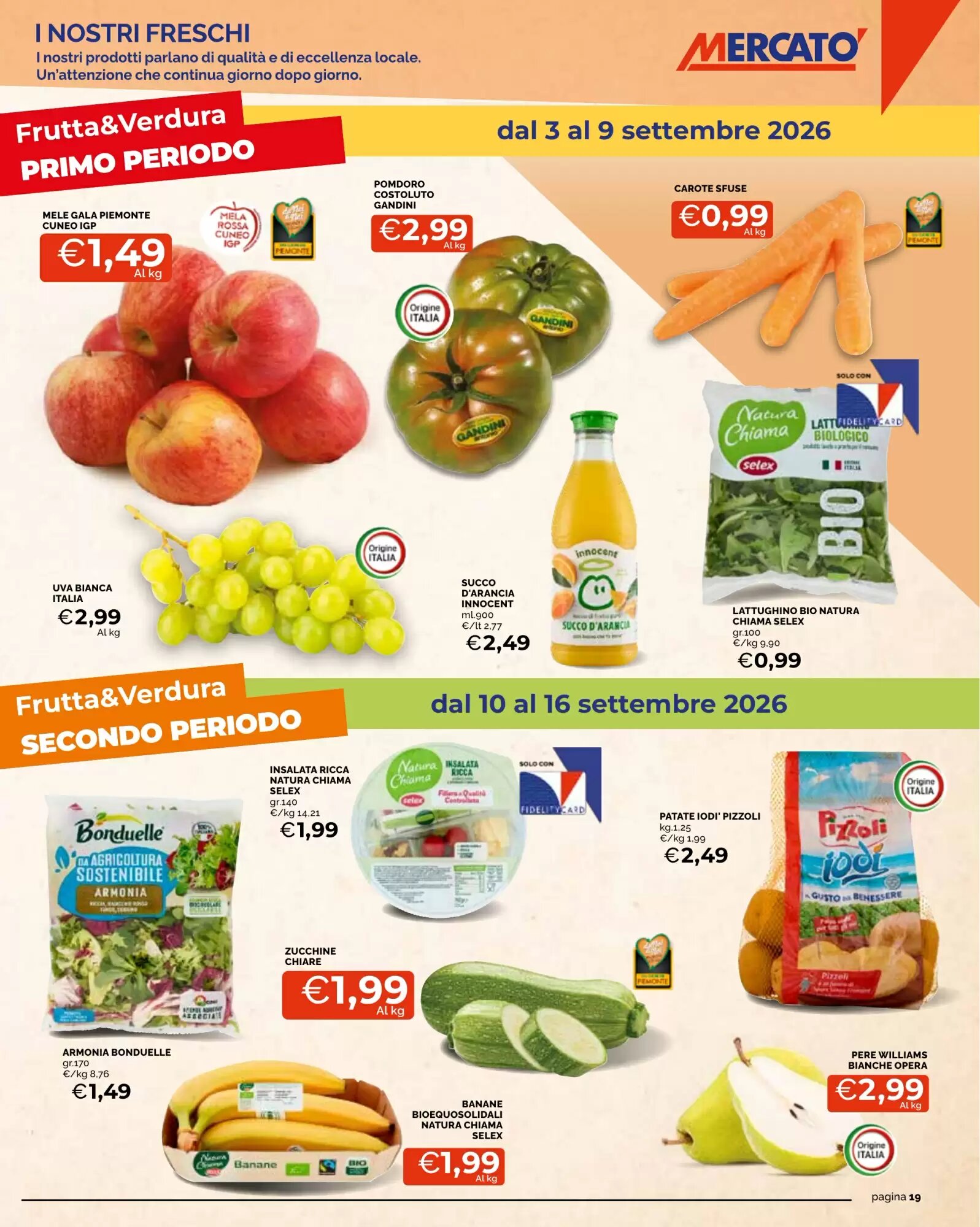 Volantino promozionale Mercatò  valide dal 03/09/2026 - Pagina 19.