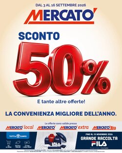 Volantino promozionale Mercatò  valide dal 03/09/2026